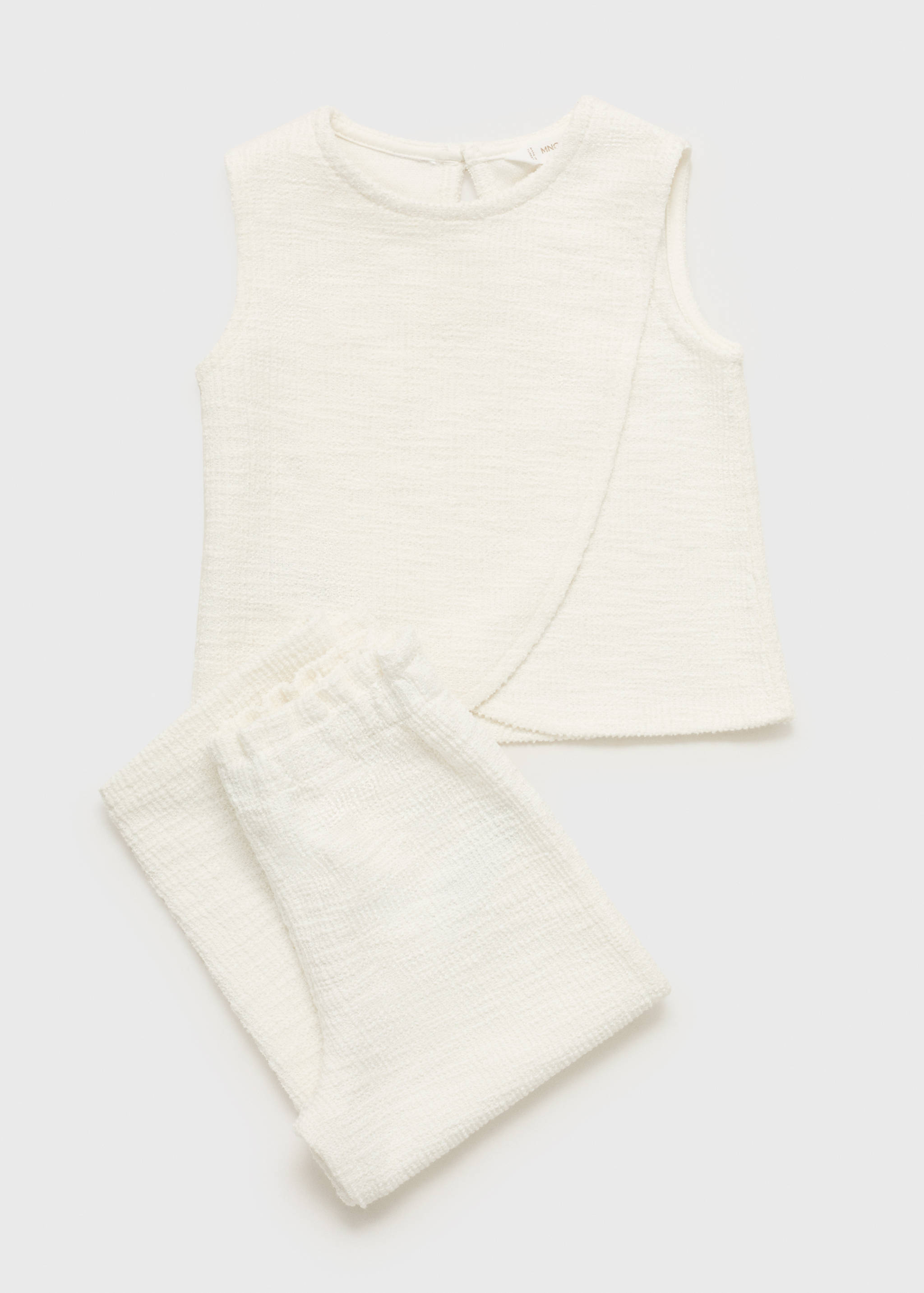 Tweed straight trousers - Details of the article 8