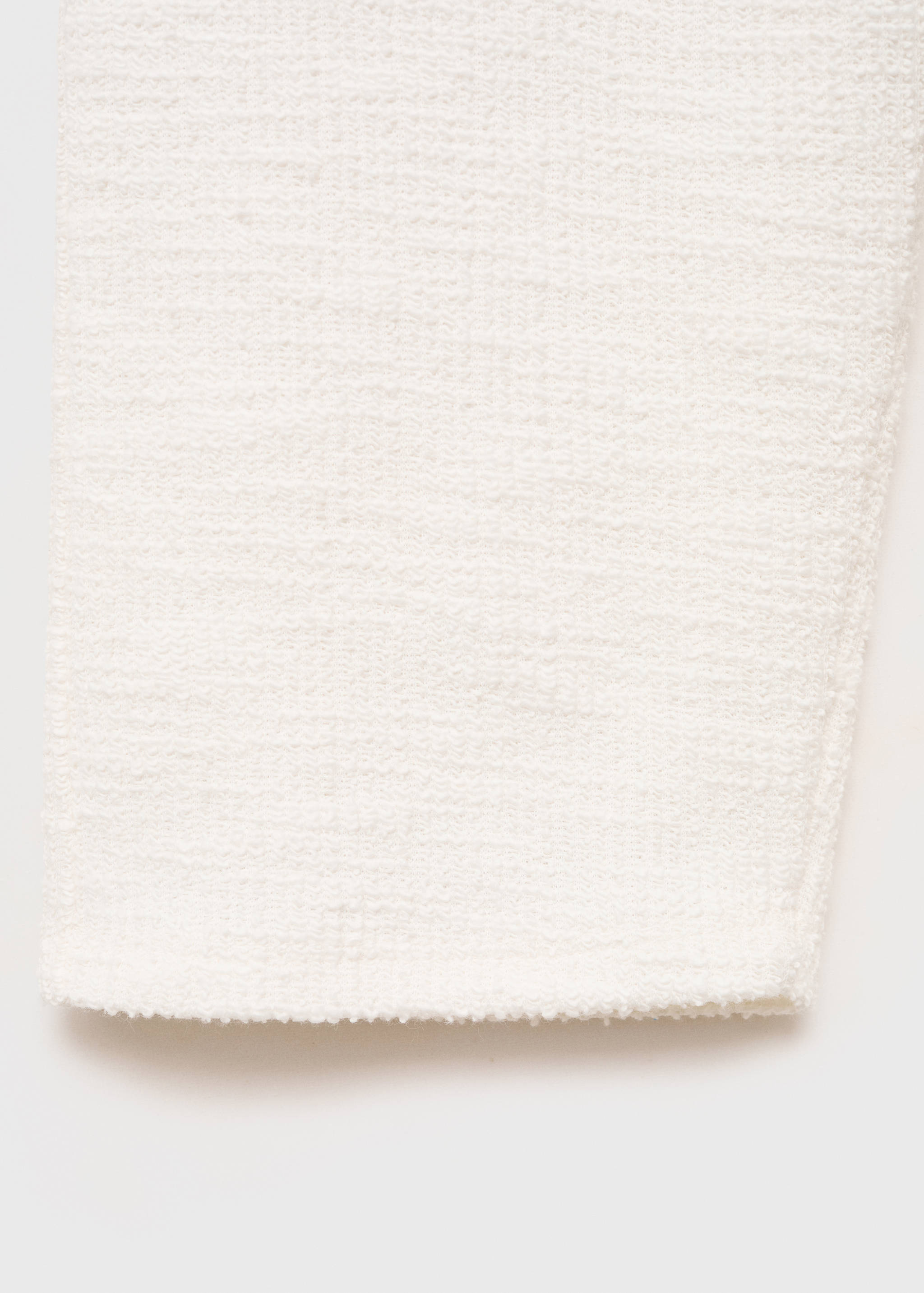 Tweed straight trousers - Details of the article 0