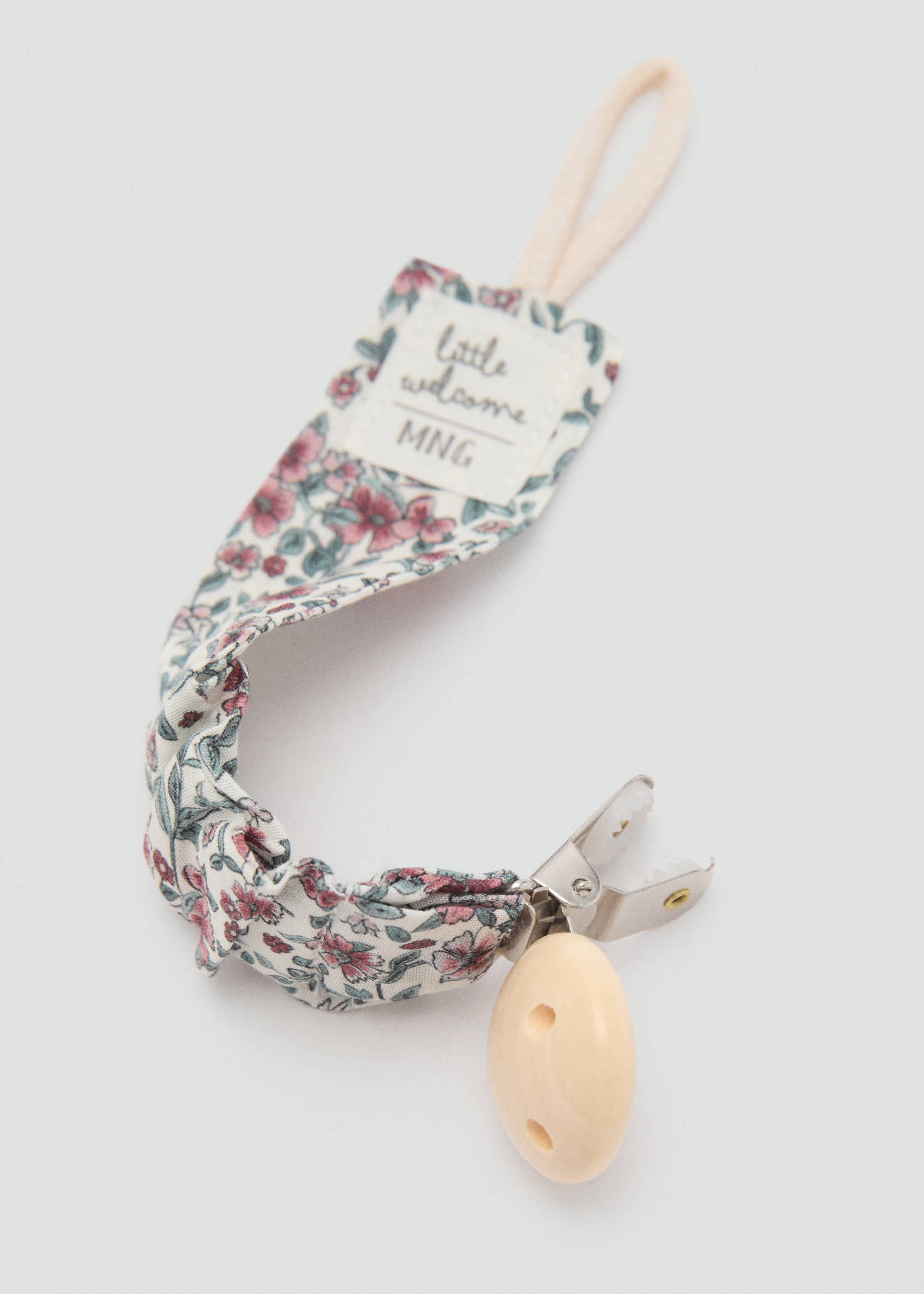 Printed brooch pacifier holder - Medium plane
