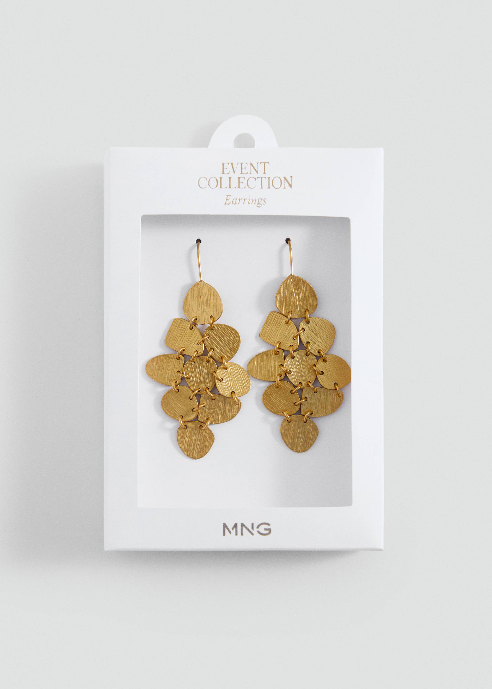 Brincos compridos de moedas - Pormenor do artigo 2