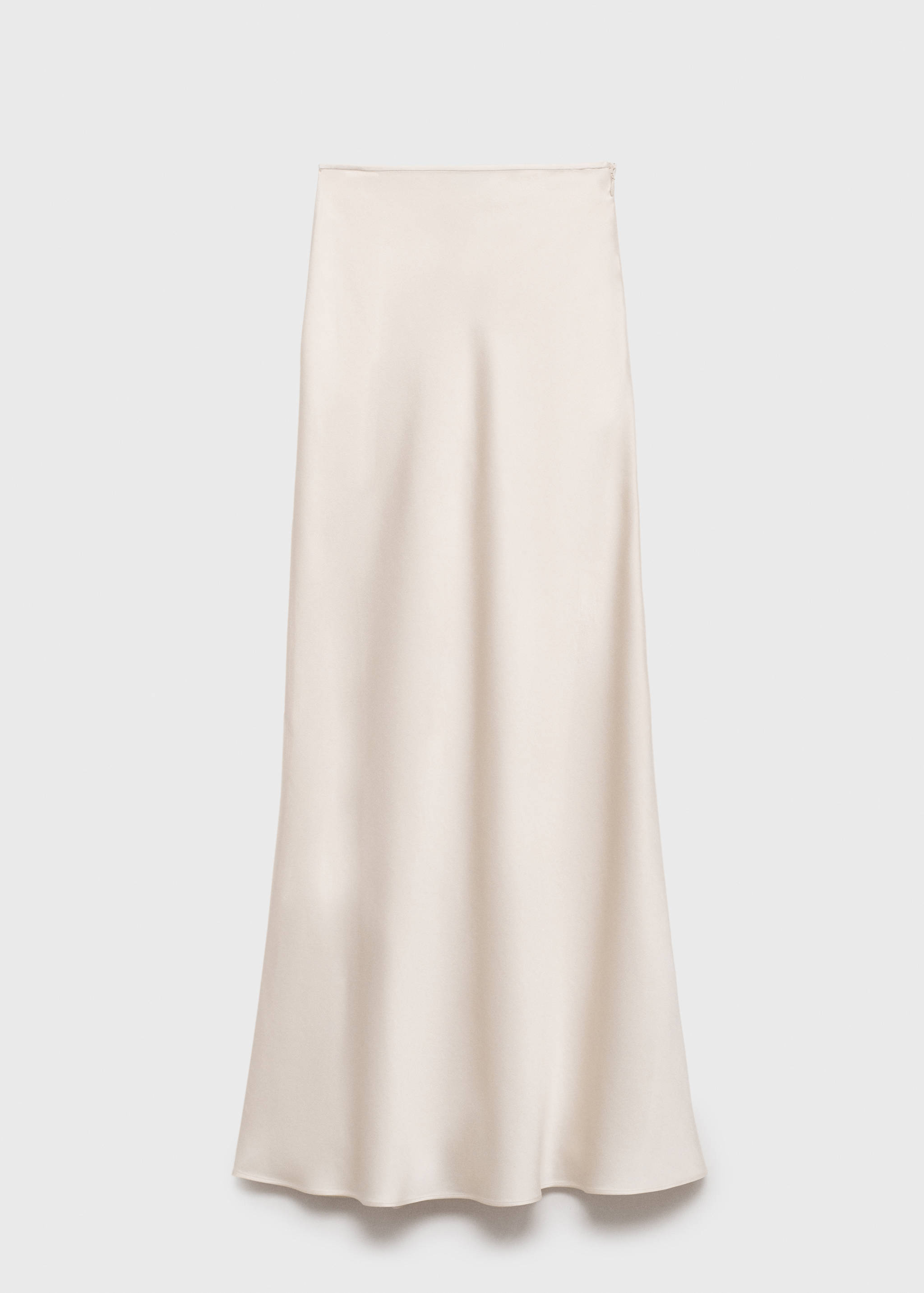Satin maxi-skirt - Article without model