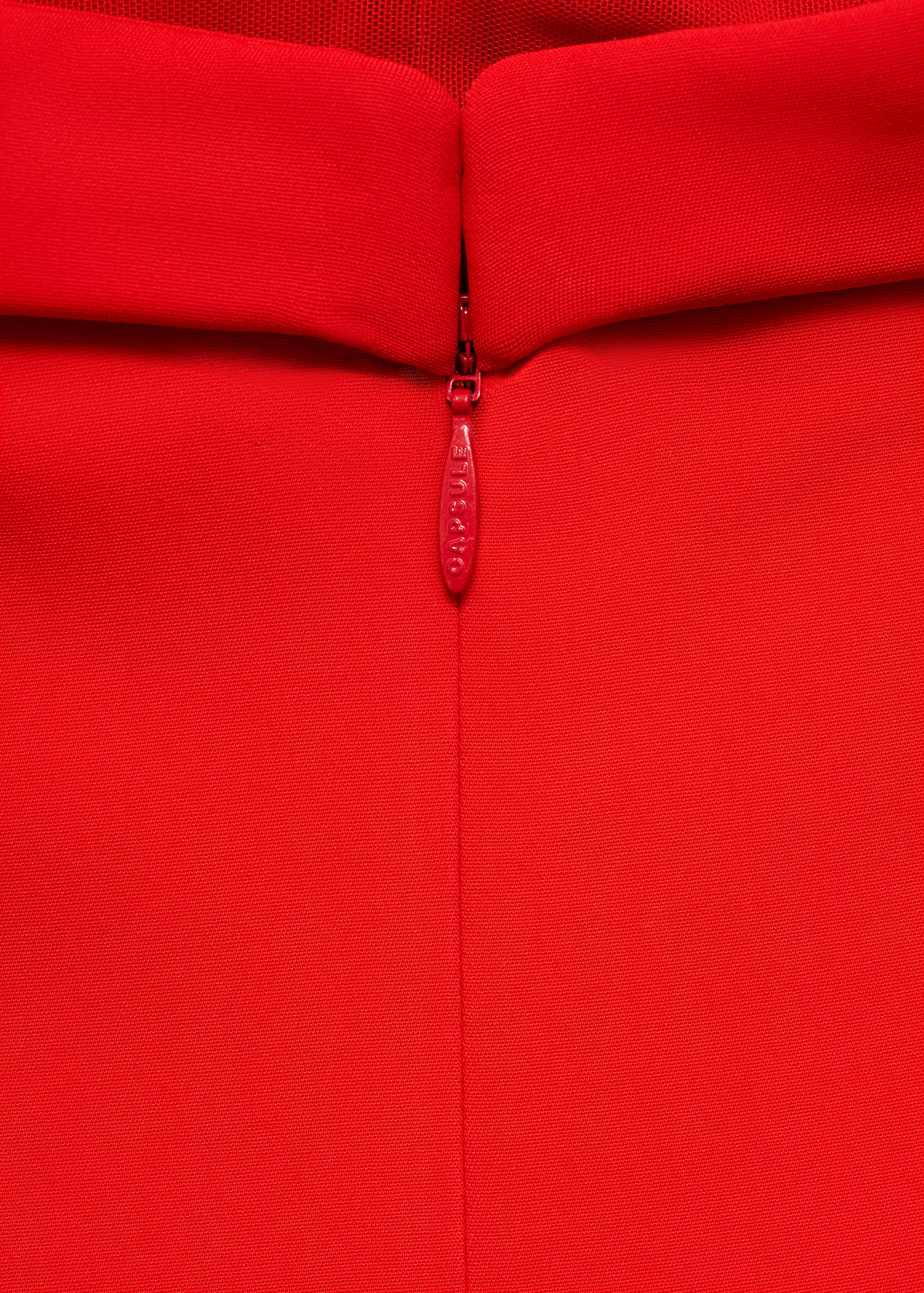 Rochie fără bretele, cu decolteu inimă - Detaliu al articolului 0