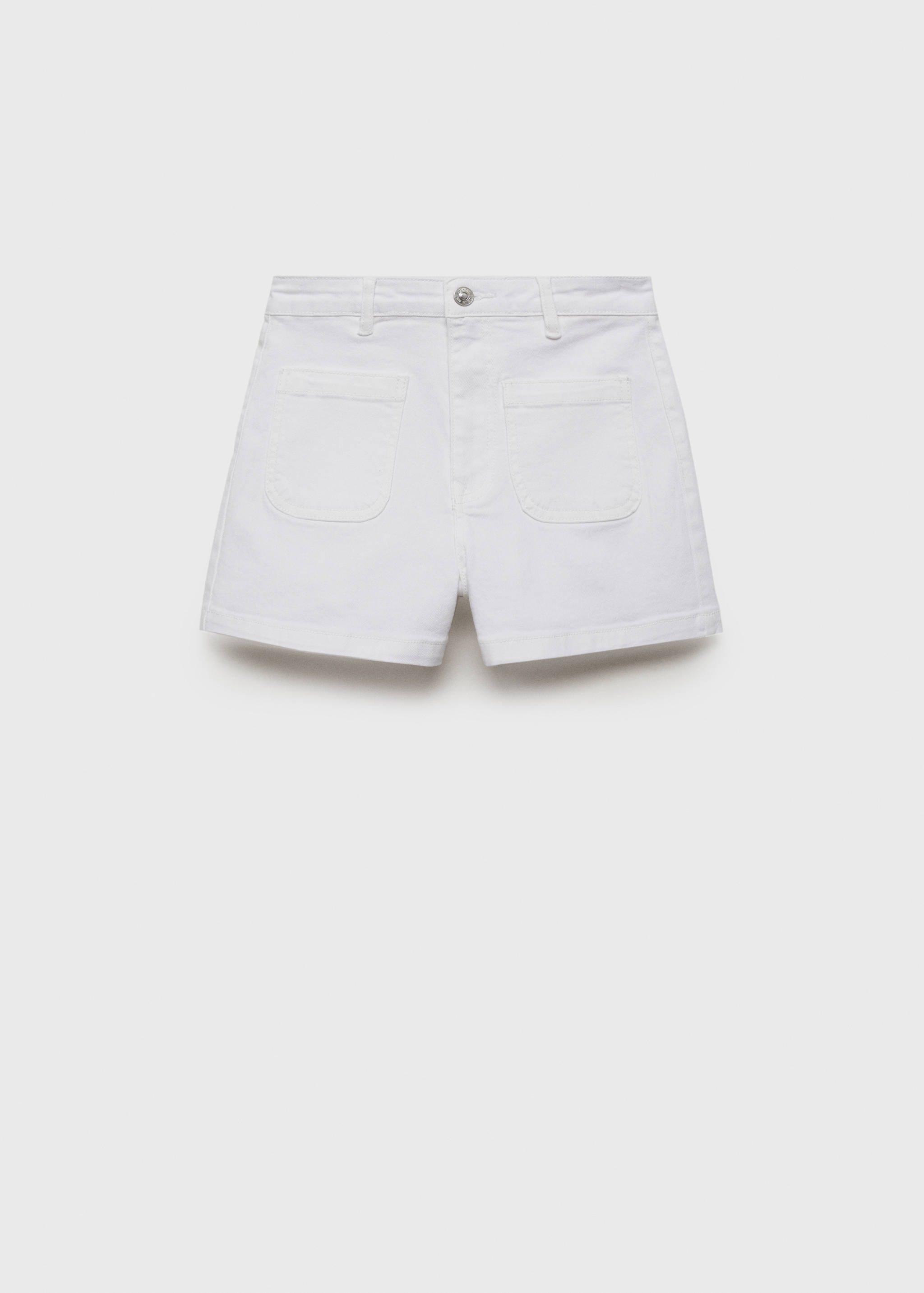 Denim shorts with pockets - Article without model