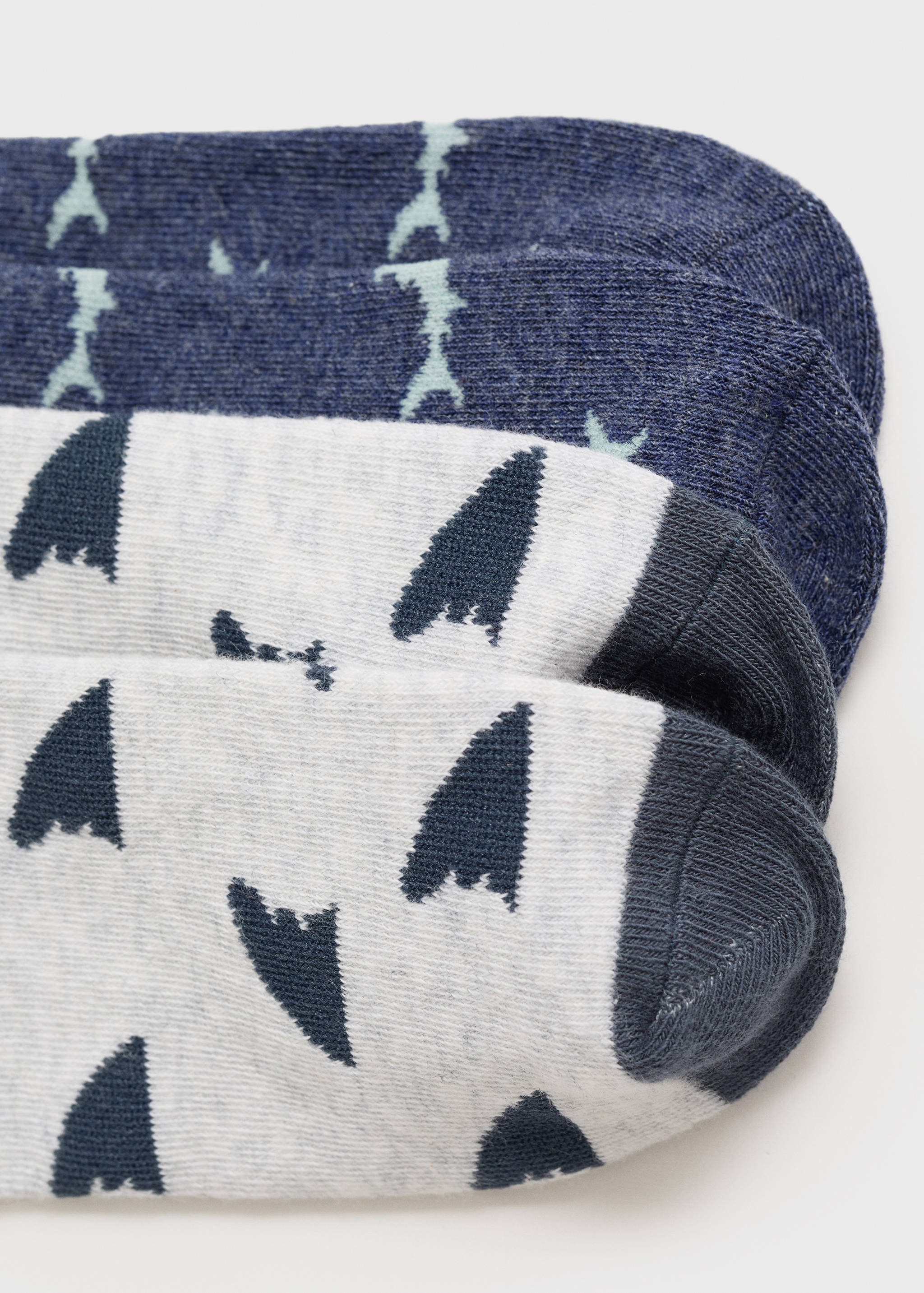 Pack 2 calcetines combinados - Reverso del artículo