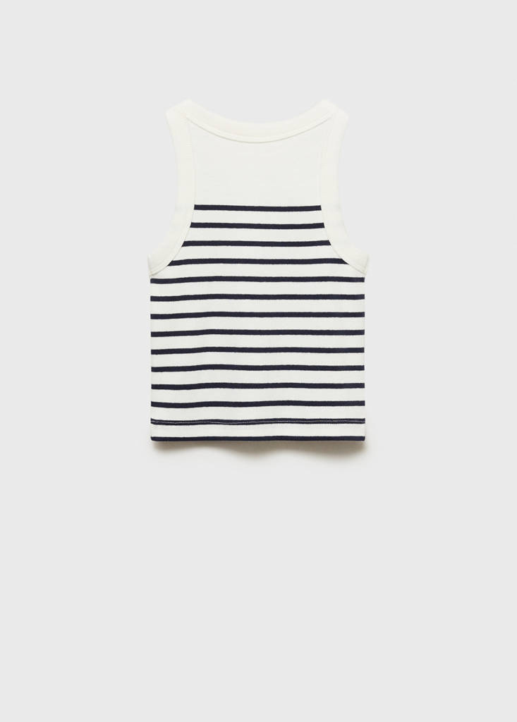 Striped top — Off White
