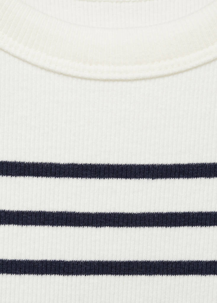 Striped top — Off White