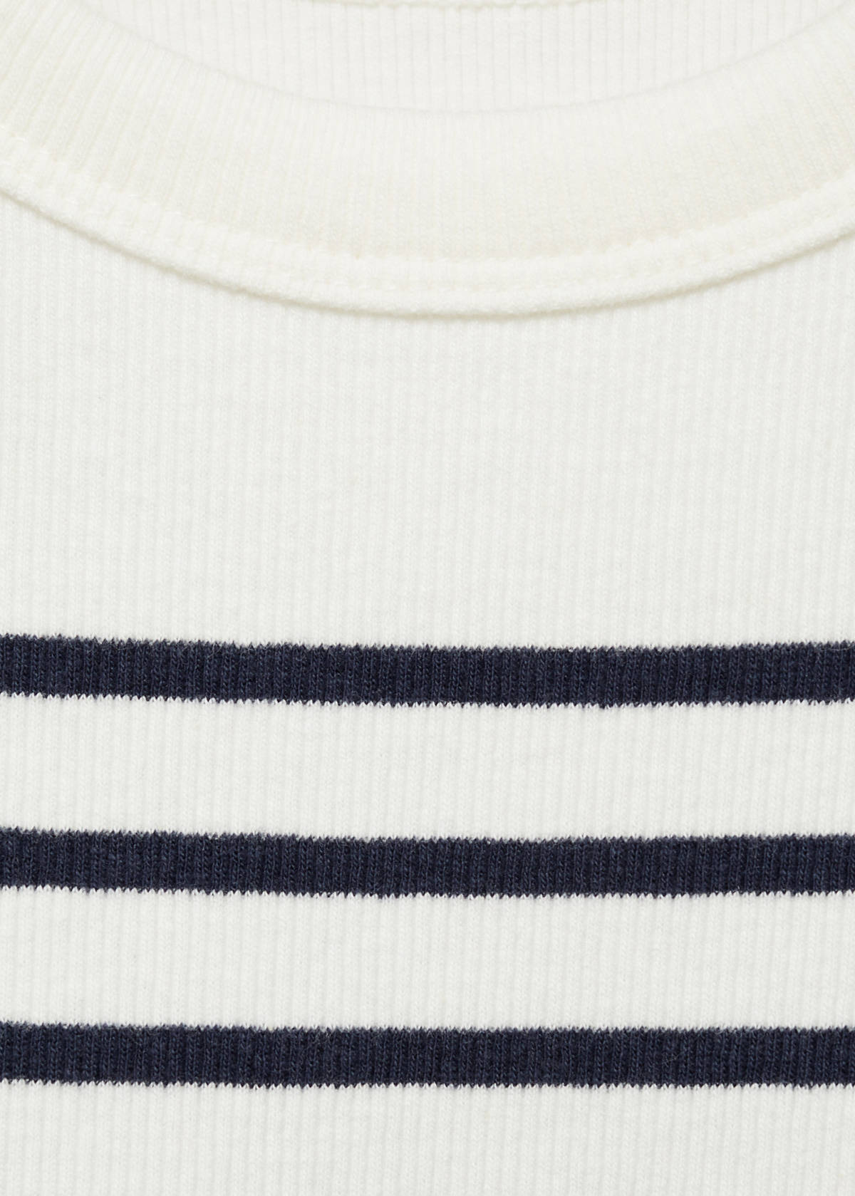 Striped top — Off White