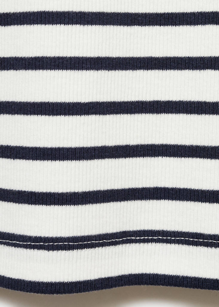 Striped top — Off White