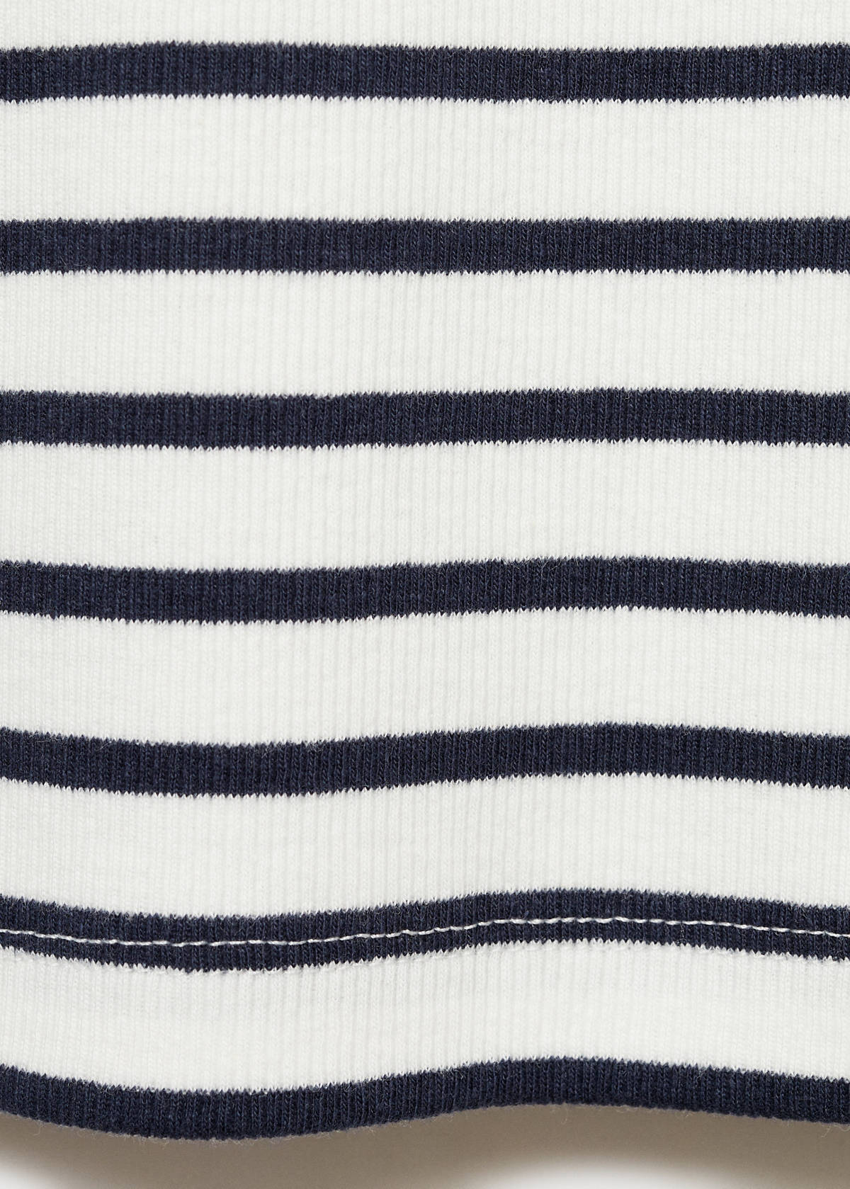Striped top — Off White