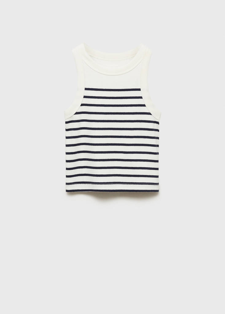 Striped top — Off White