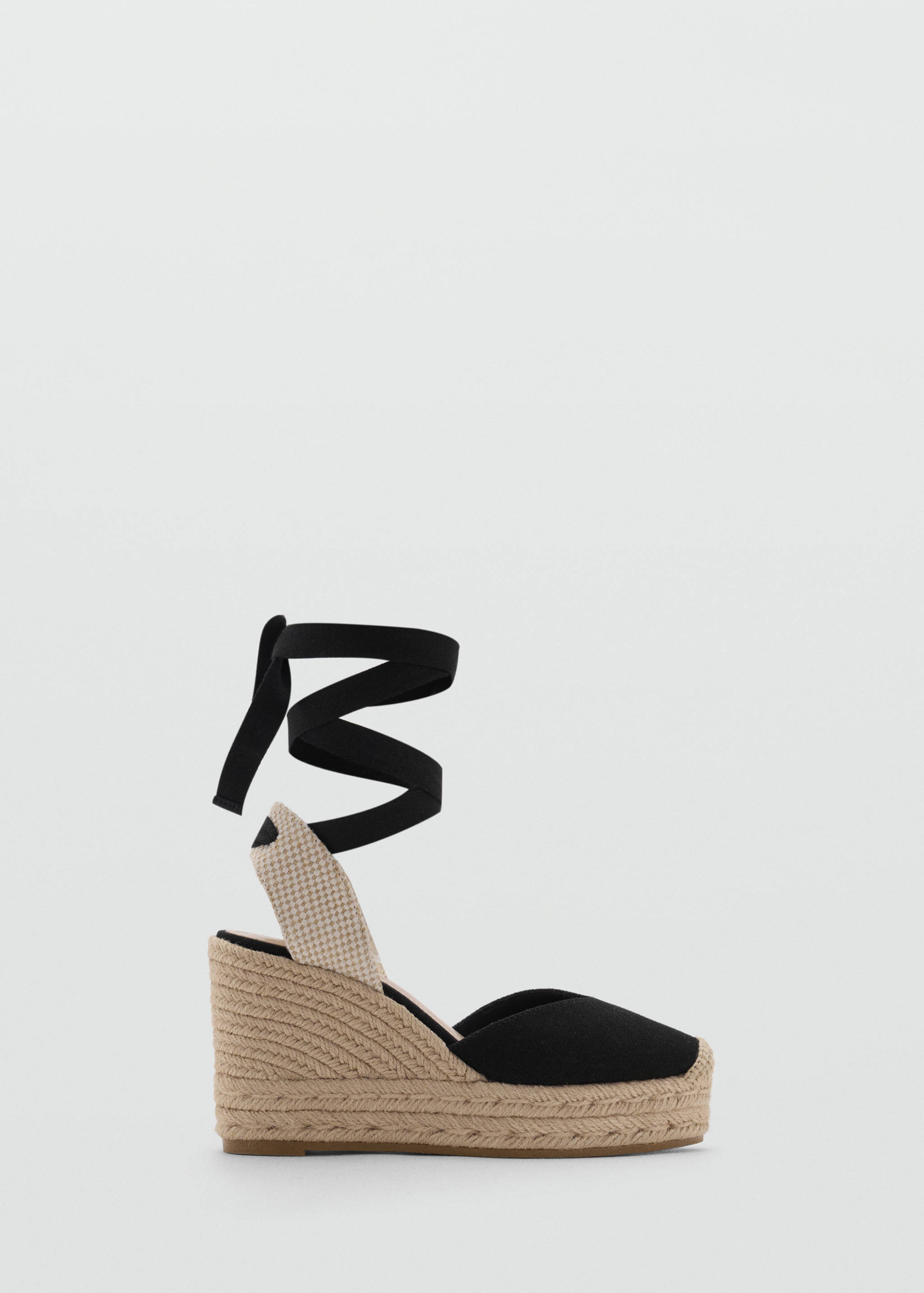 Эспадрильи с завязками - Изделие без модели