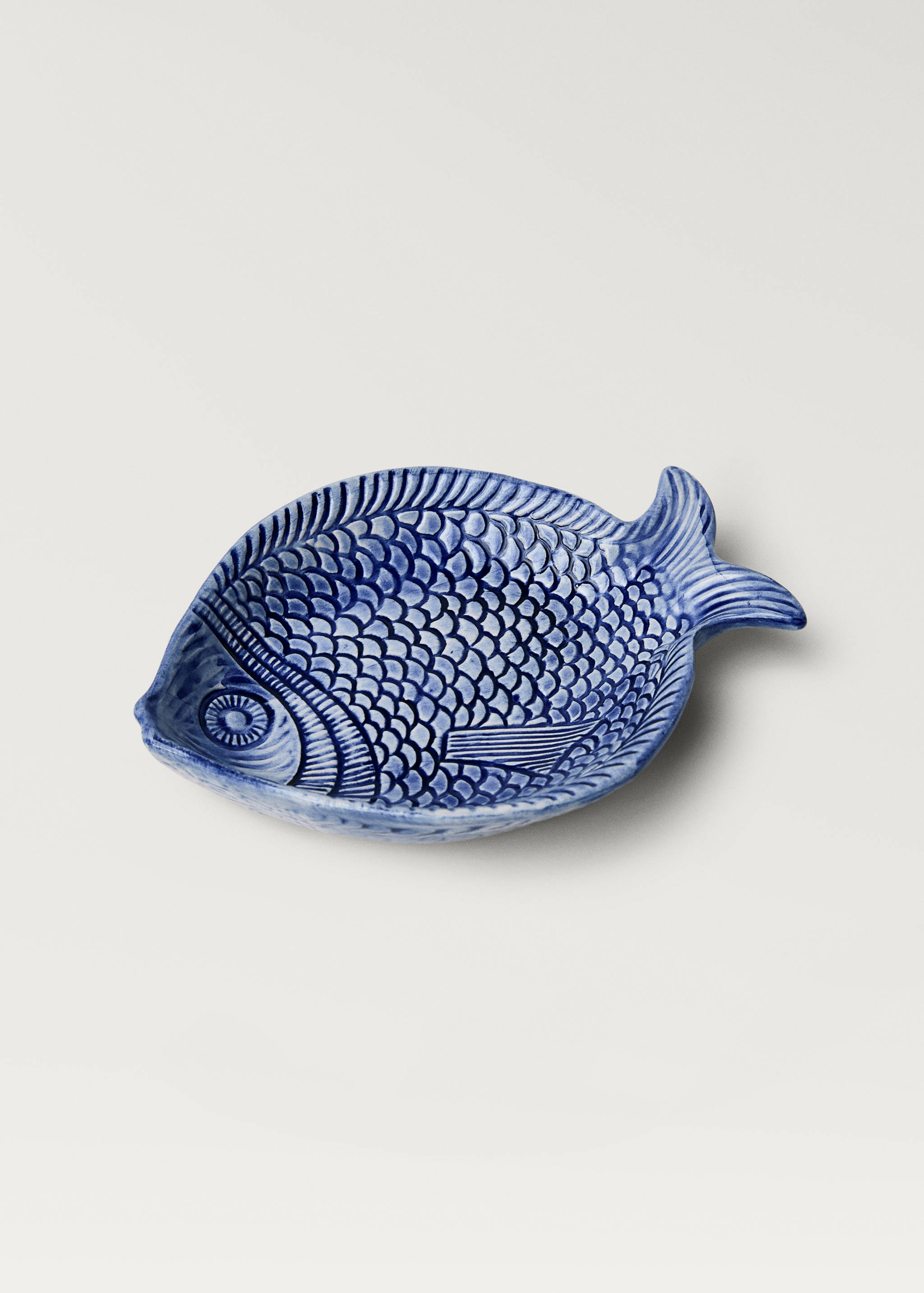 Mały półmisek z kamionki z wypukłym wzorem - Szczegóły artykułu 1