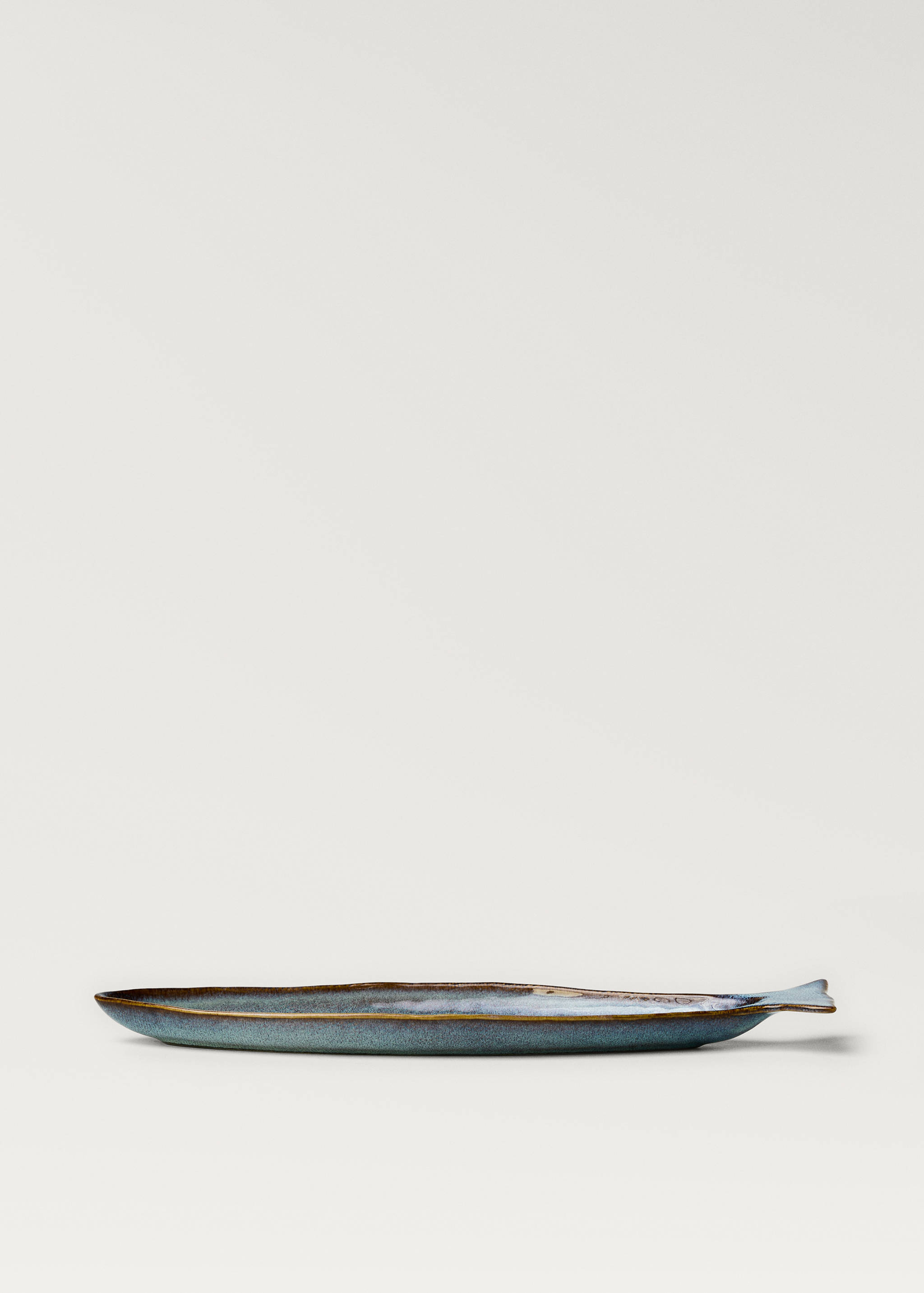 Large sardine stoneware serving dish - Details of the article 1