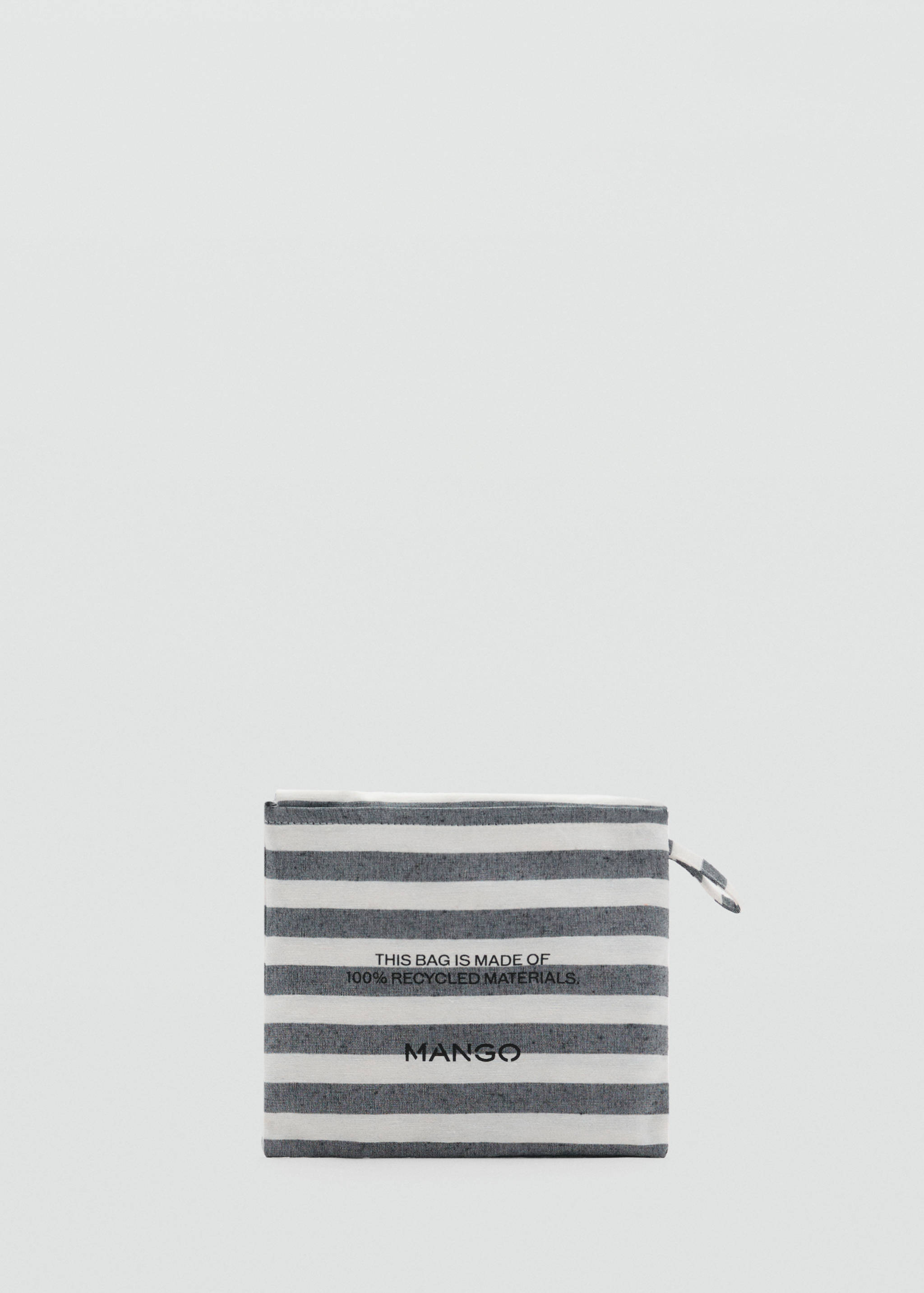 Bolso shopper rayas tamaño mediano - Detalle del artículo 2