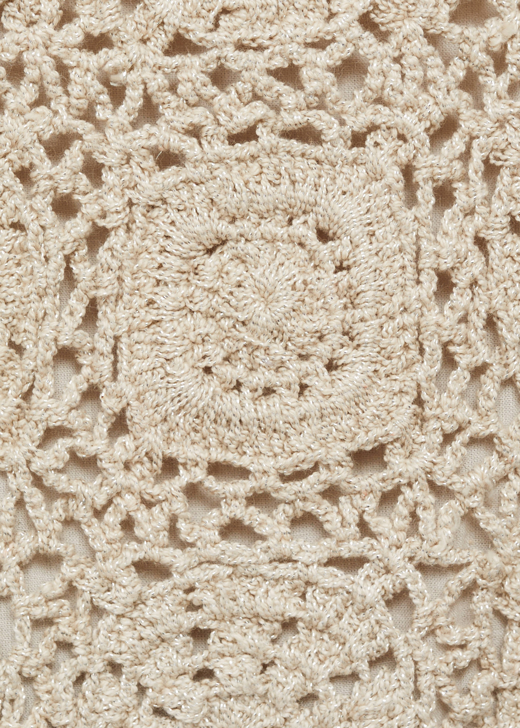 Jumpsuit with crochet detail - Details of the article 0