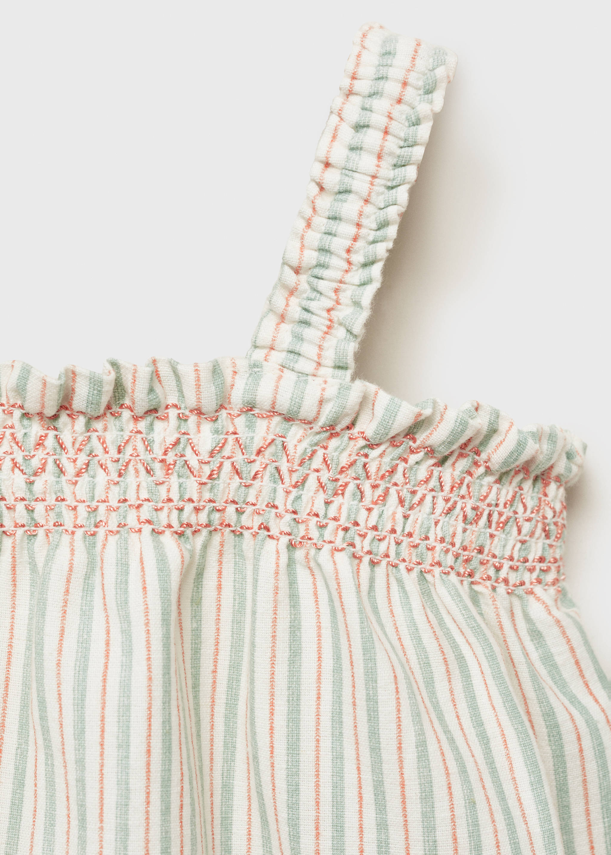 Cotton linen dress and romper - Details of the article 8