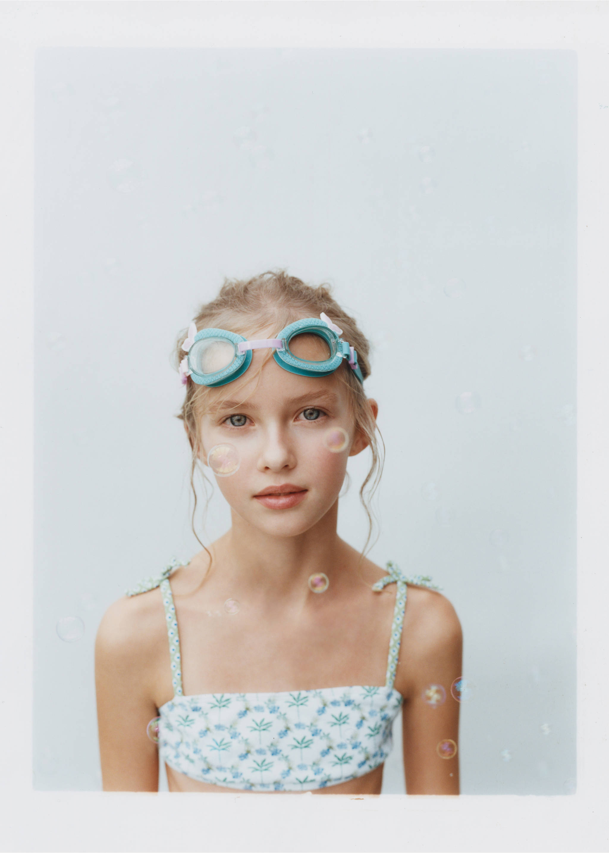 Printed combination bikini - Details of the article 5, White. Ref: 87046721-00.
