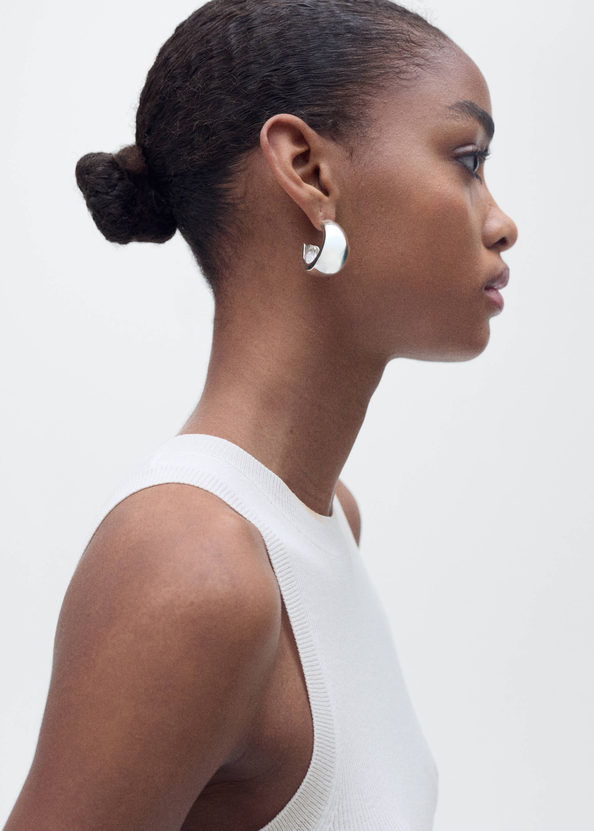 Ribbed knit top - Details of the article 1