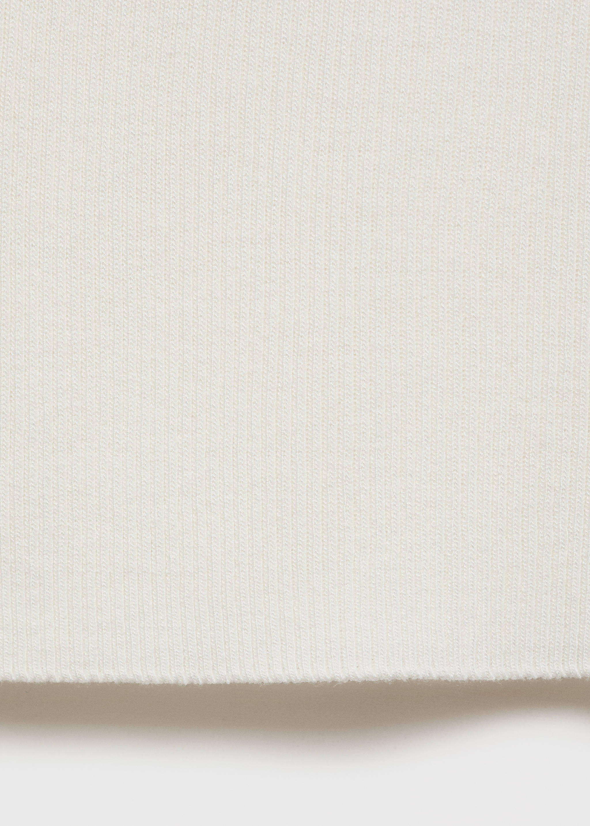 Ribbed knit top - Details of the article 0