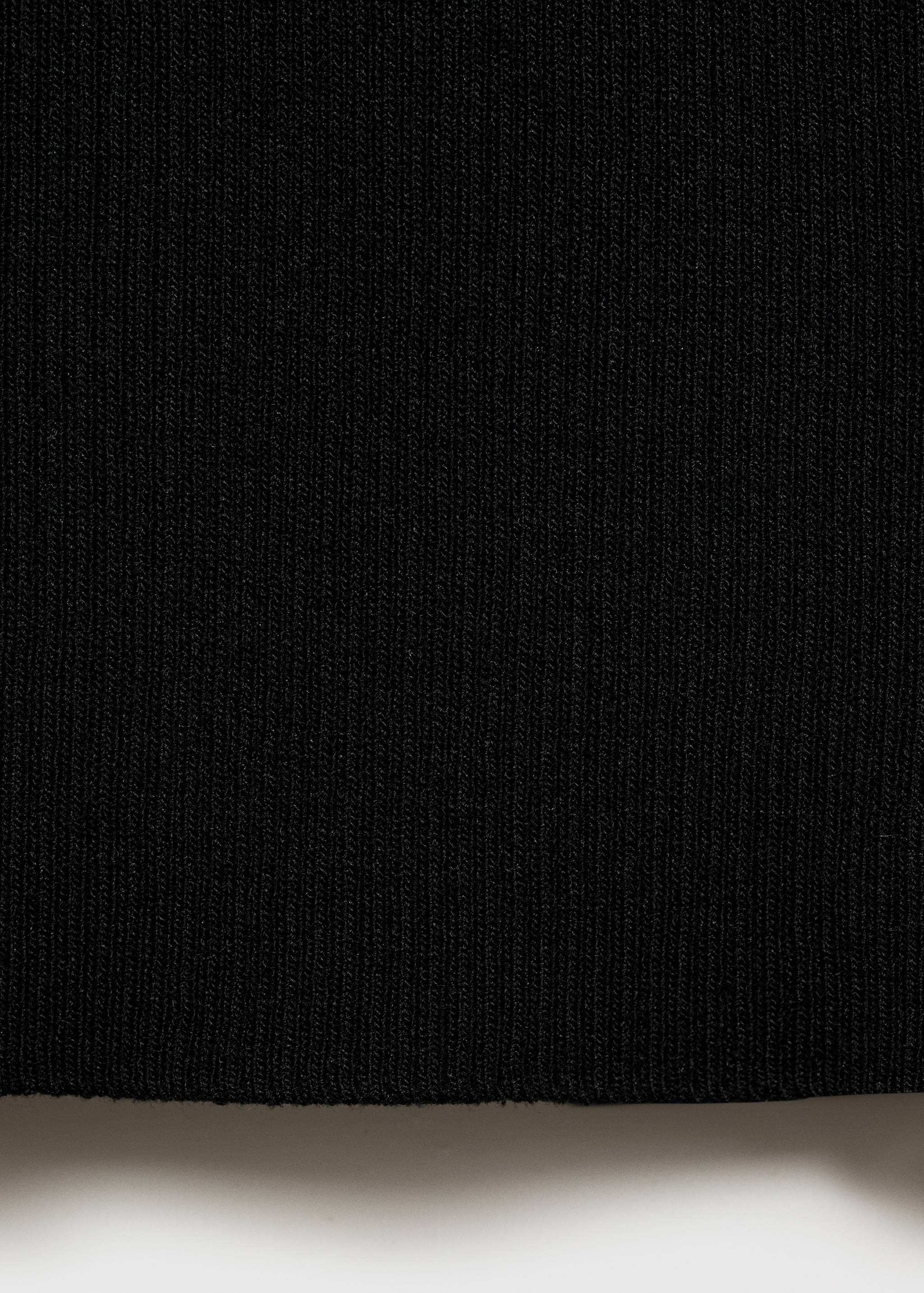 Ribbed knit top - Details of the article 0