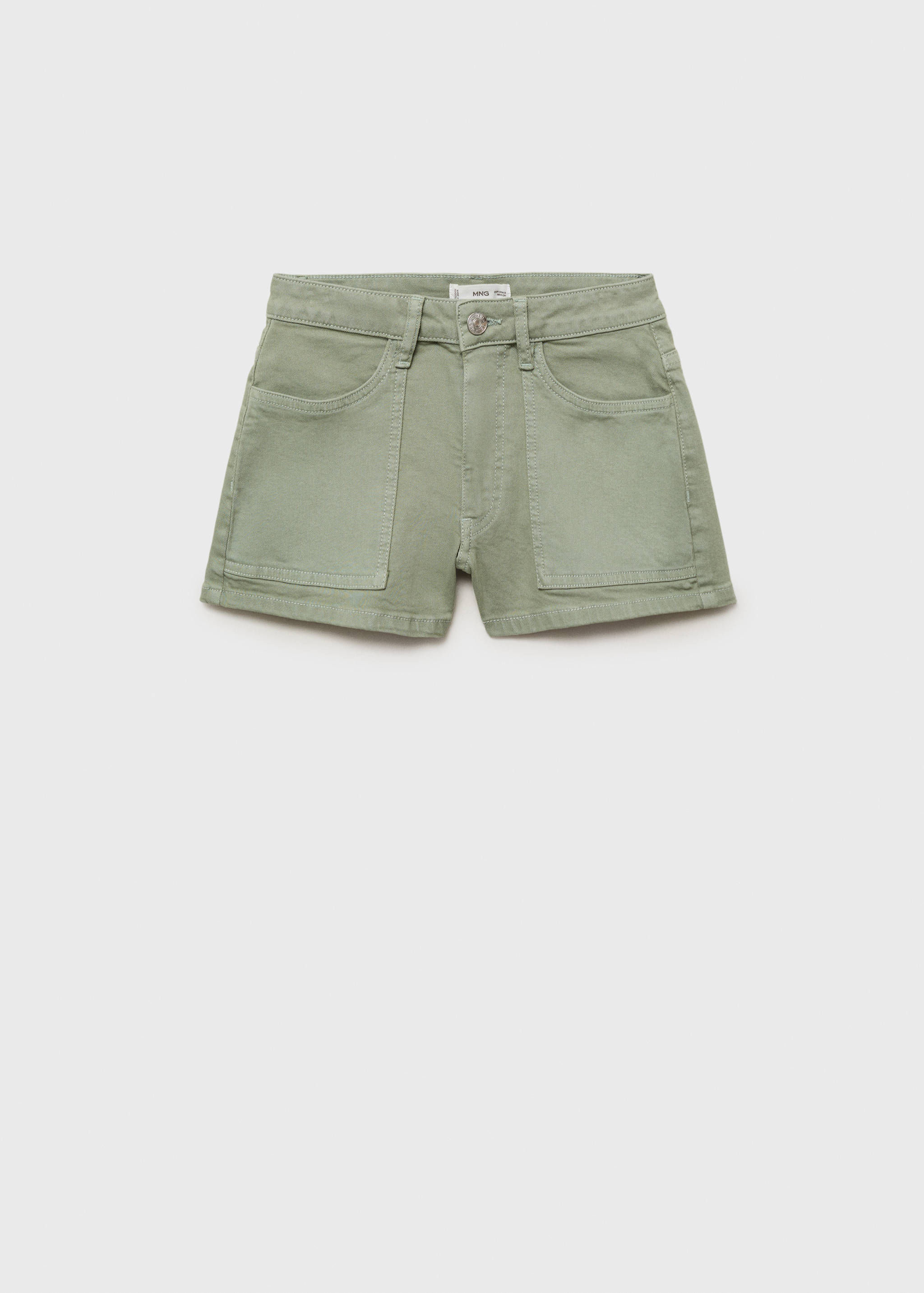 Cotton shorts with pockets - Товар без моделі