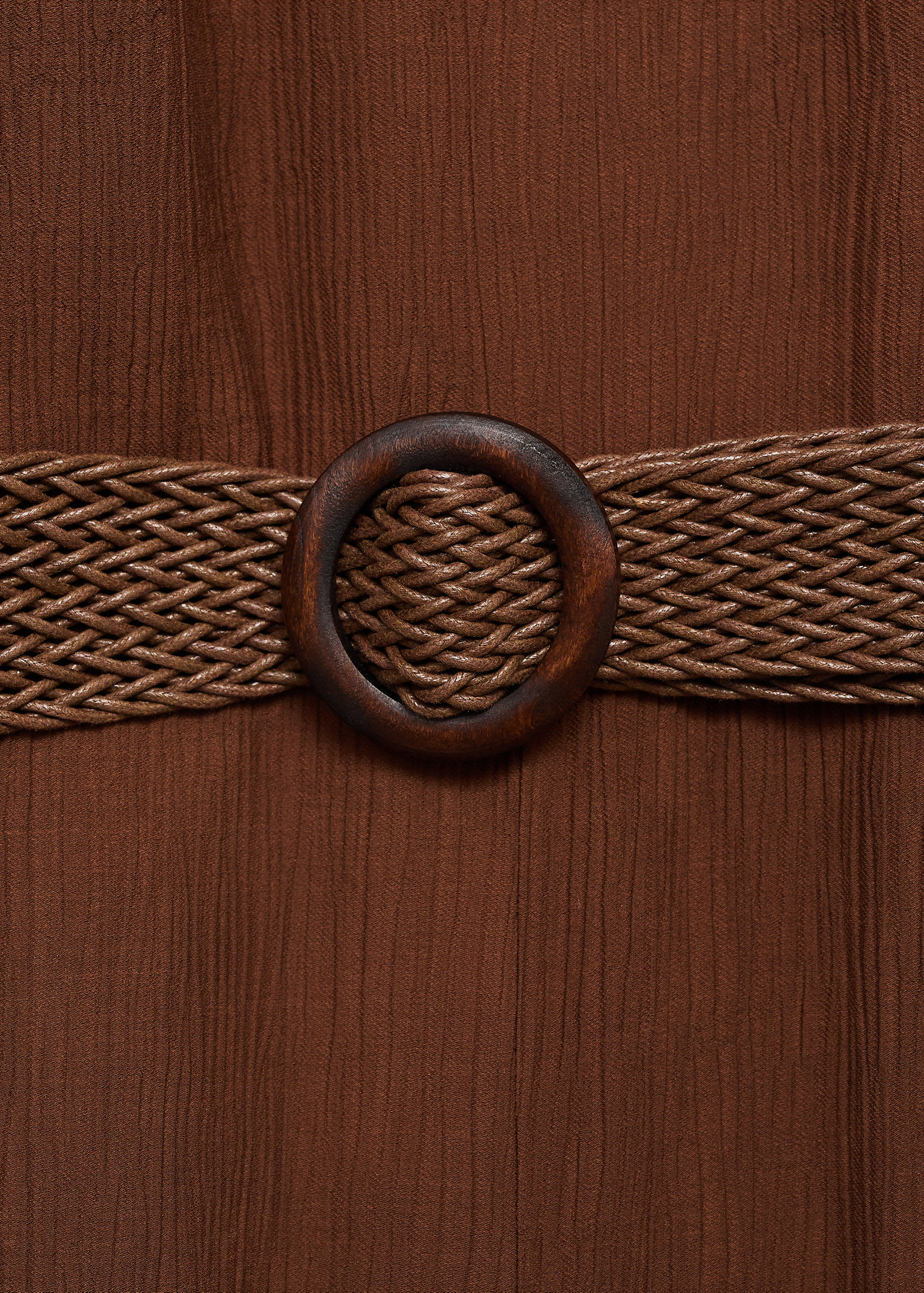 Halter-neck jumpsuit with belt - Details of the article 8