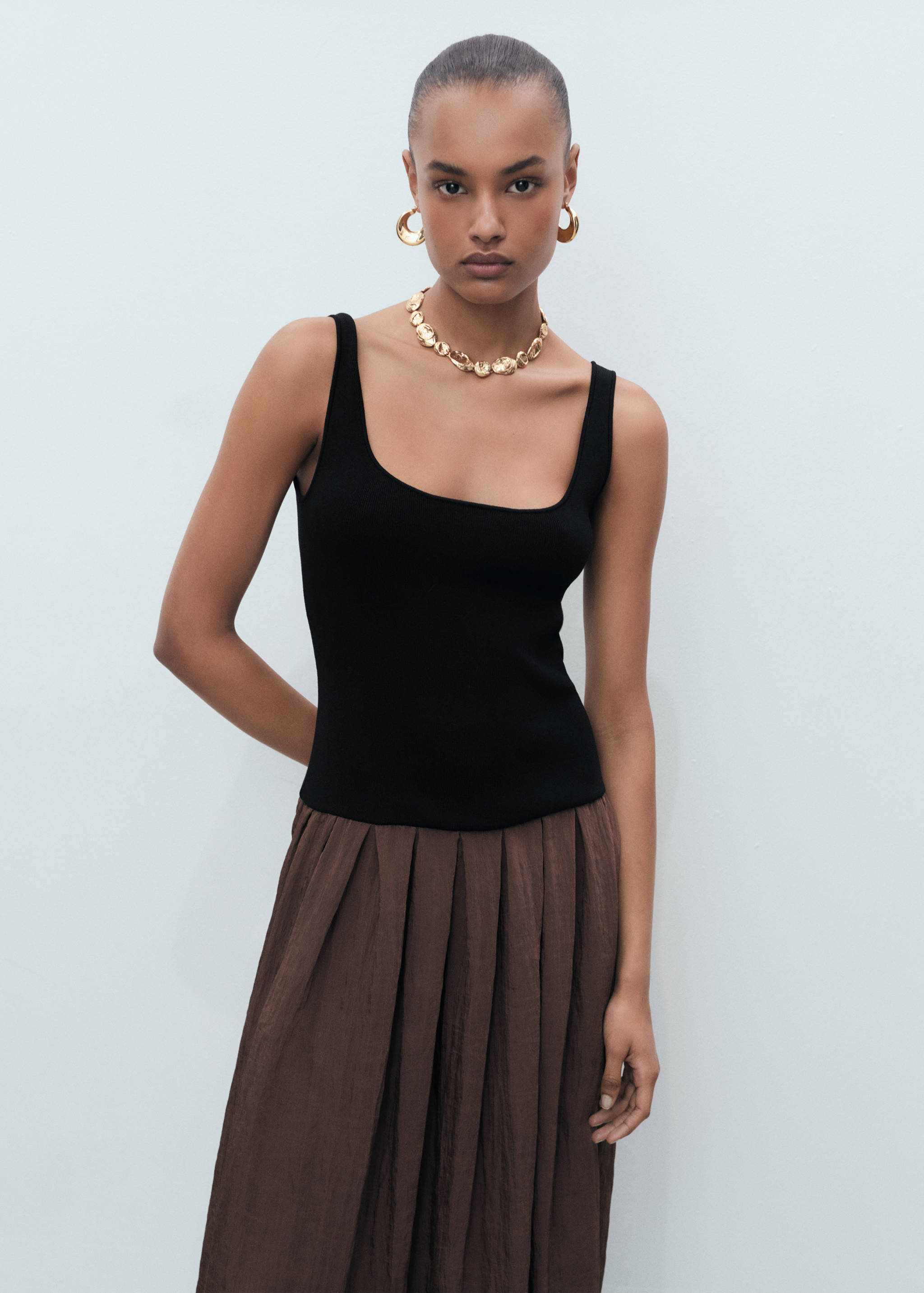 A-line dress - Medium plane