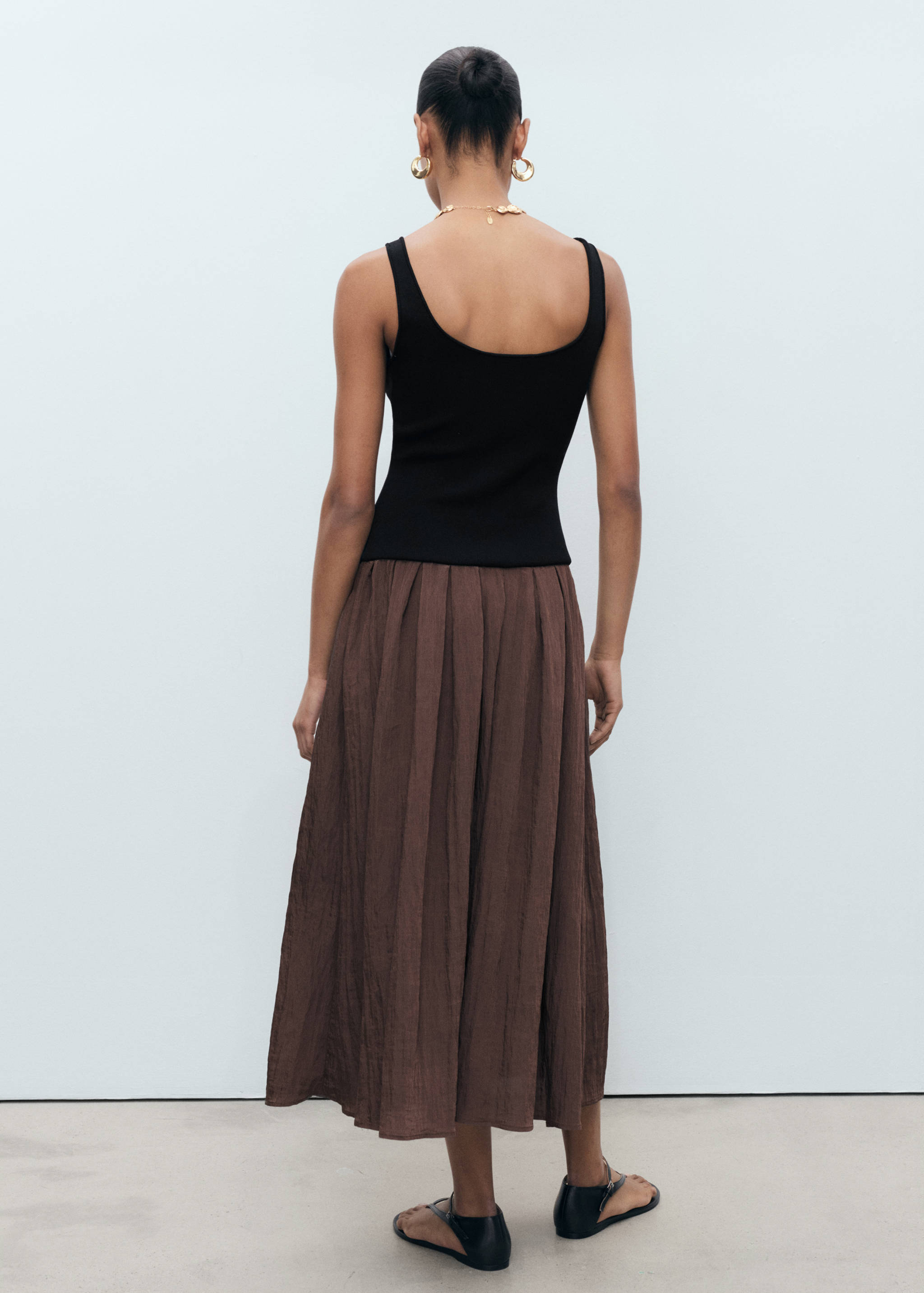 A-line dress - Reverse of the article