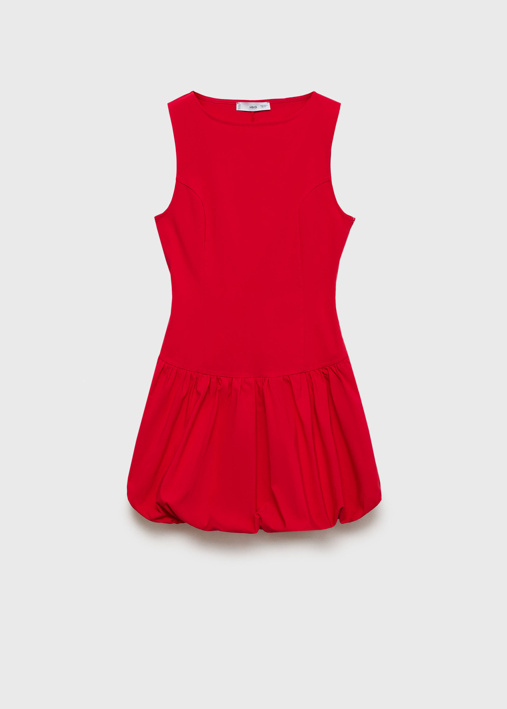 Short balloon dress - Article without model