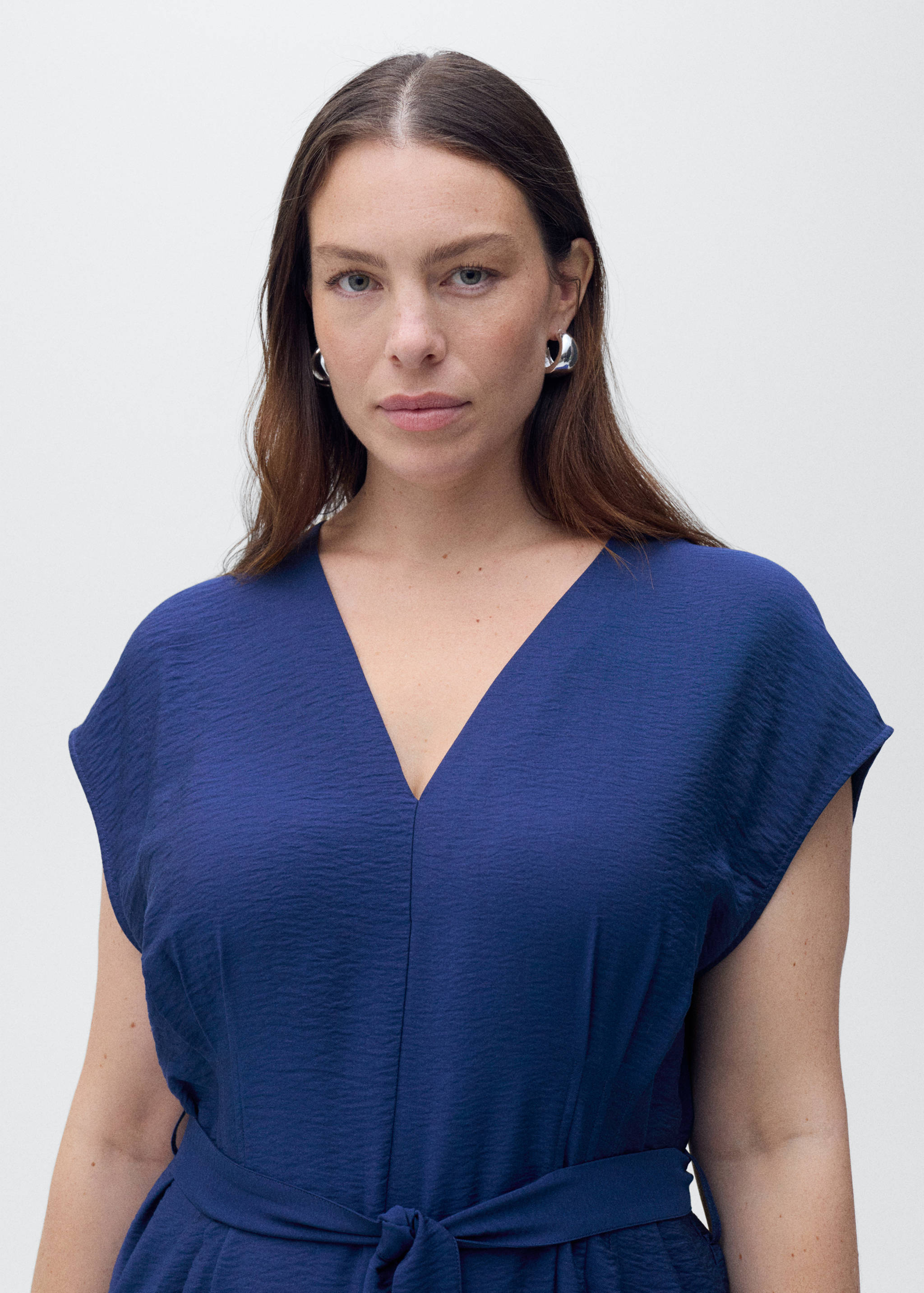 Mono largo estampado cinturón - Detalle del artículo 4