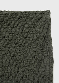 Straight textured trousers — Khaki 8