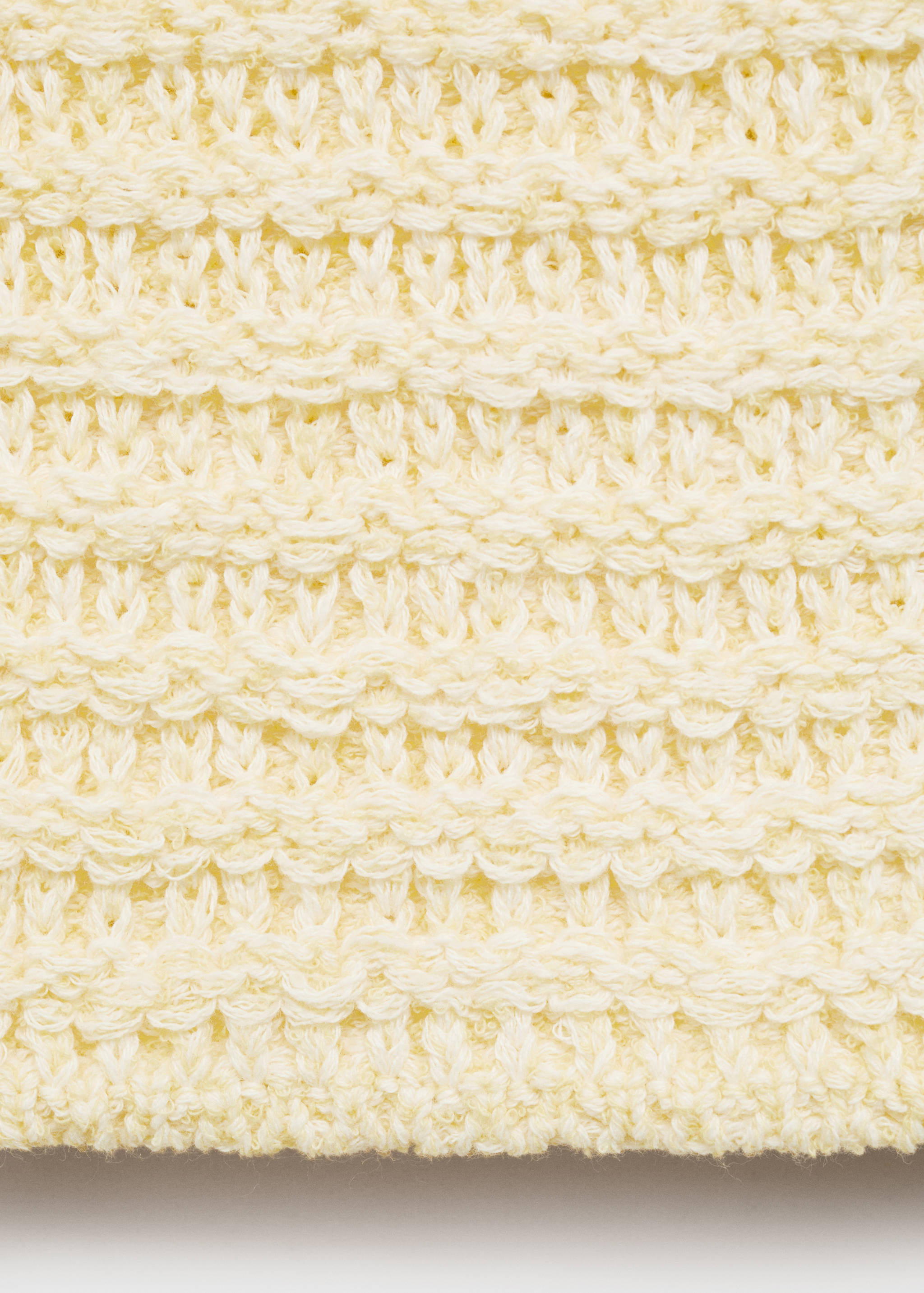 Knitted cardigan with jewel button - Details of the article 0