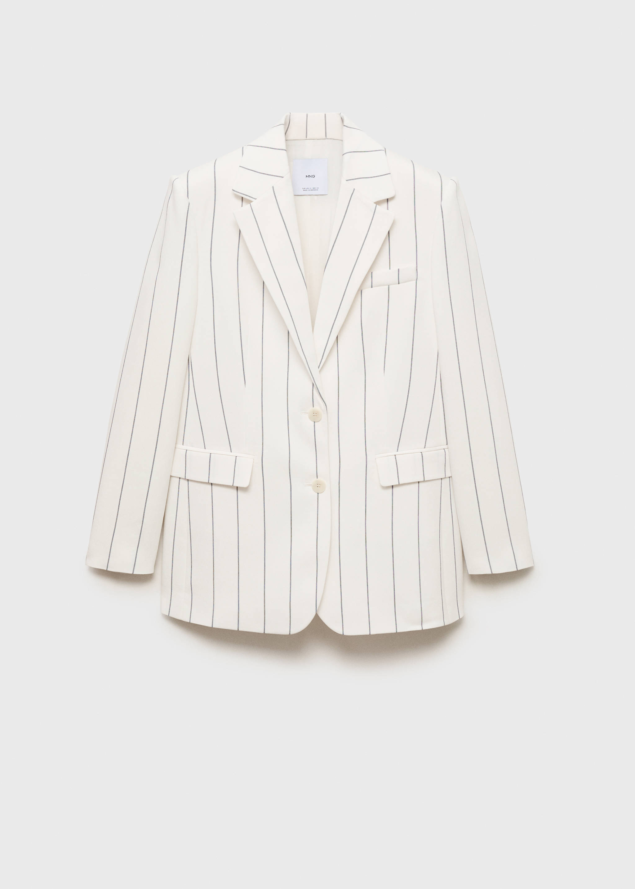 Blazer costume rayures - Article sans modèle
