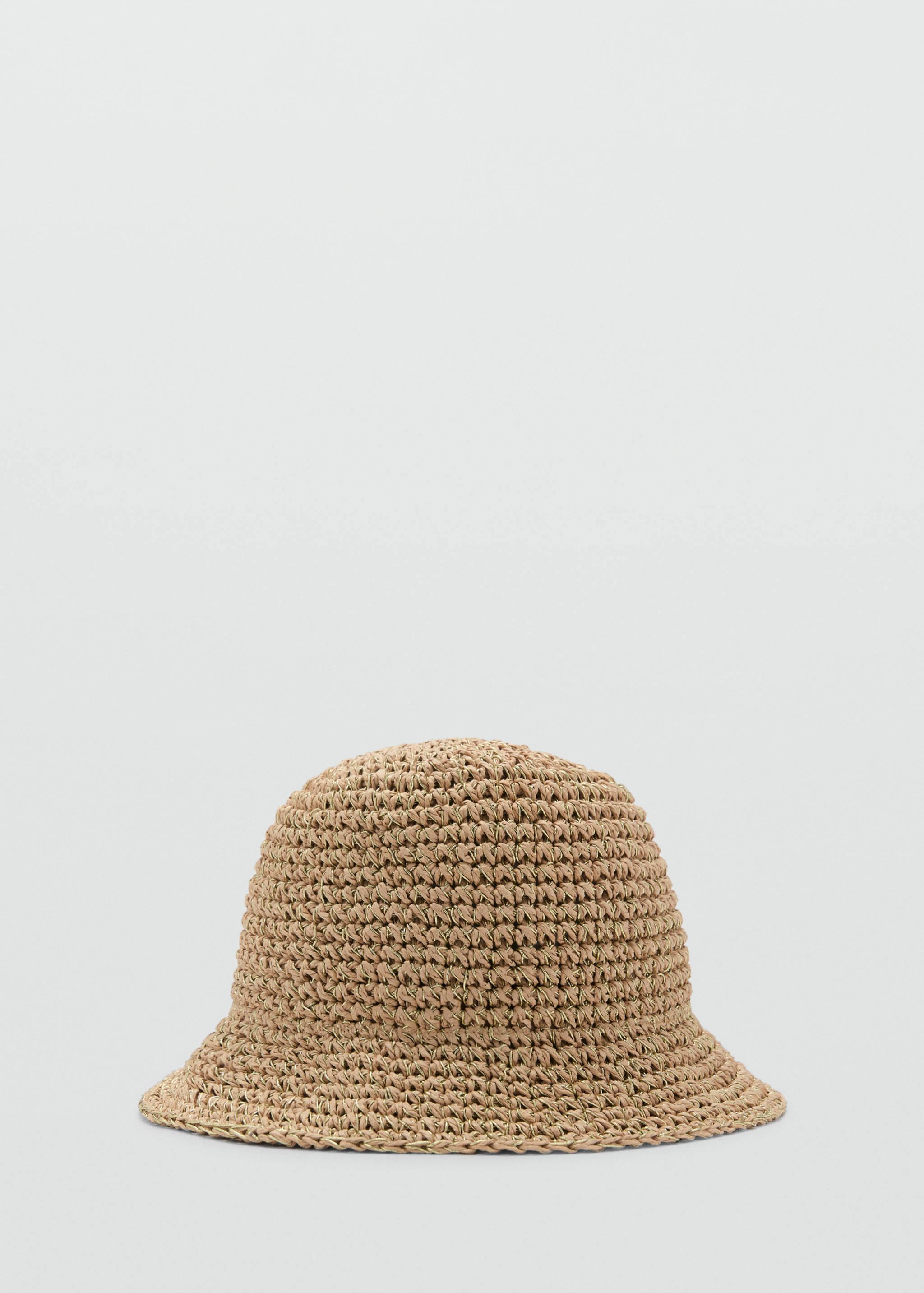 Sombrero bucket paja lurex - Artículo sin modelo