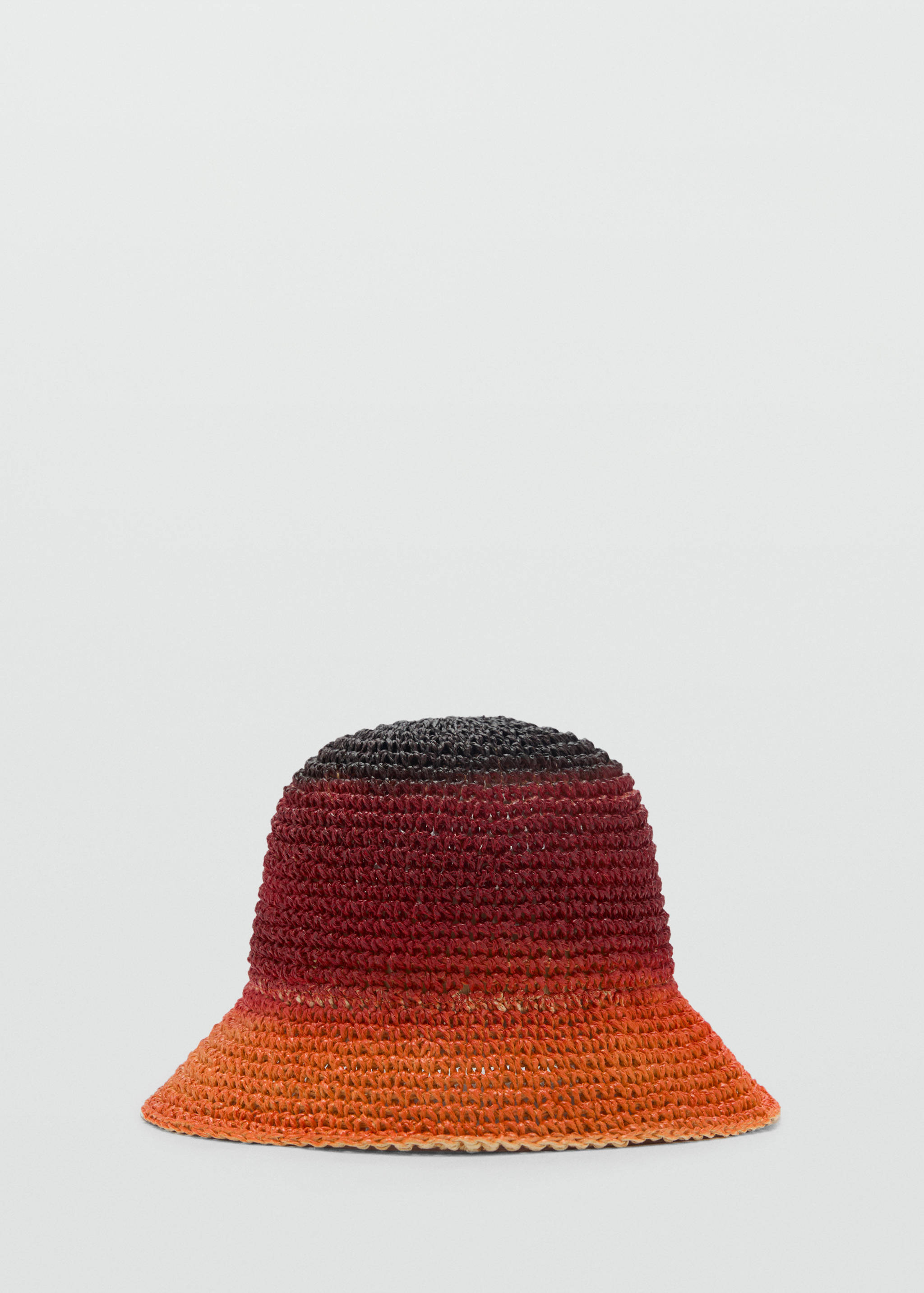 Natural fiber gradient hat - Article without model