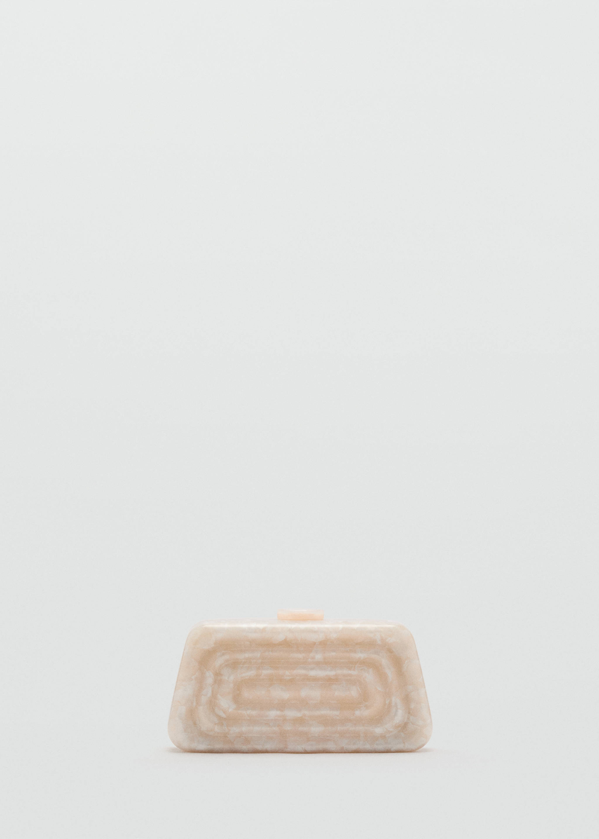 Pearl-effect clutch bag - Article without model