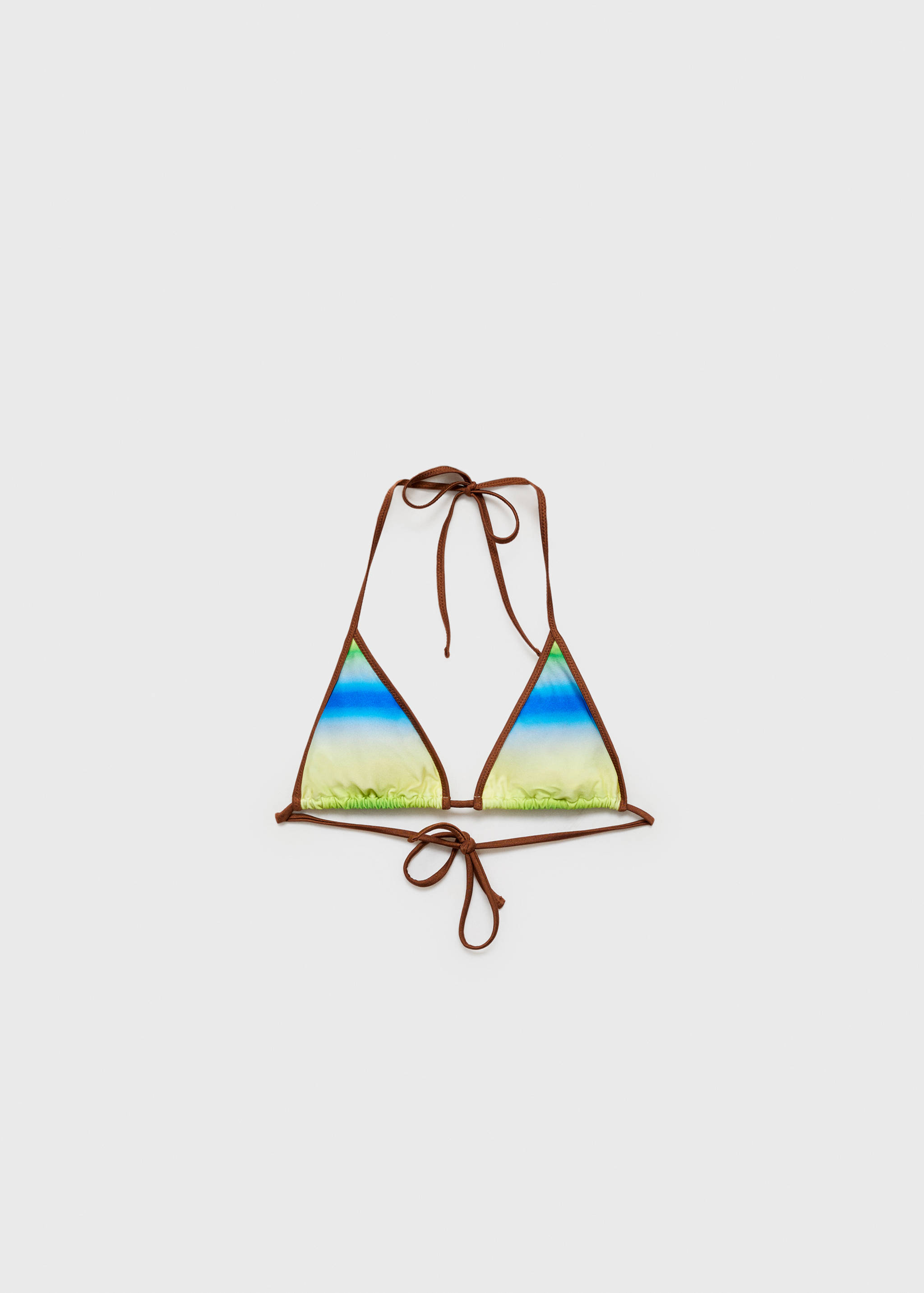 Gradient-effect bikini top - Article without model