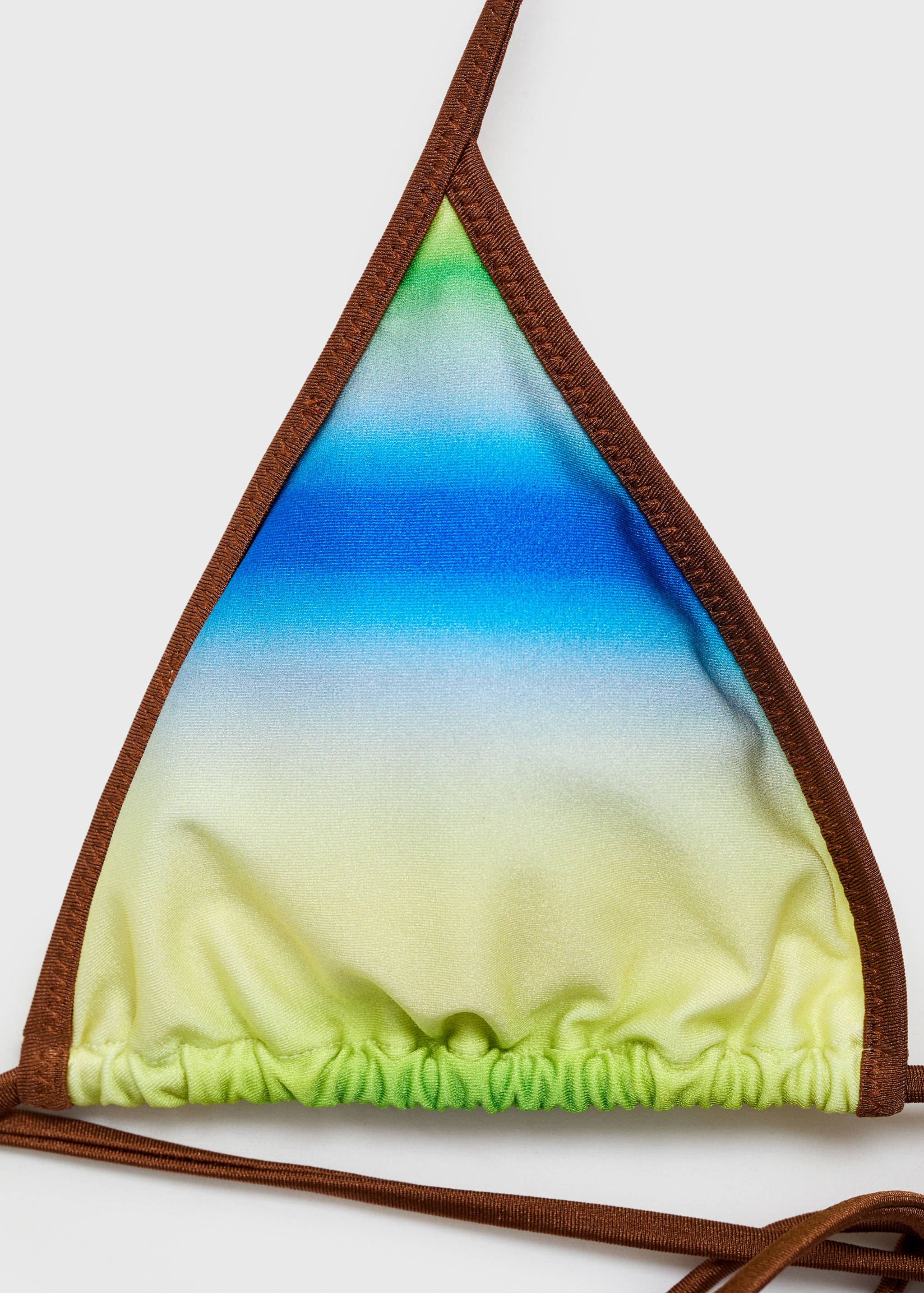 Gradient-effect bikini top - Details of the article 8