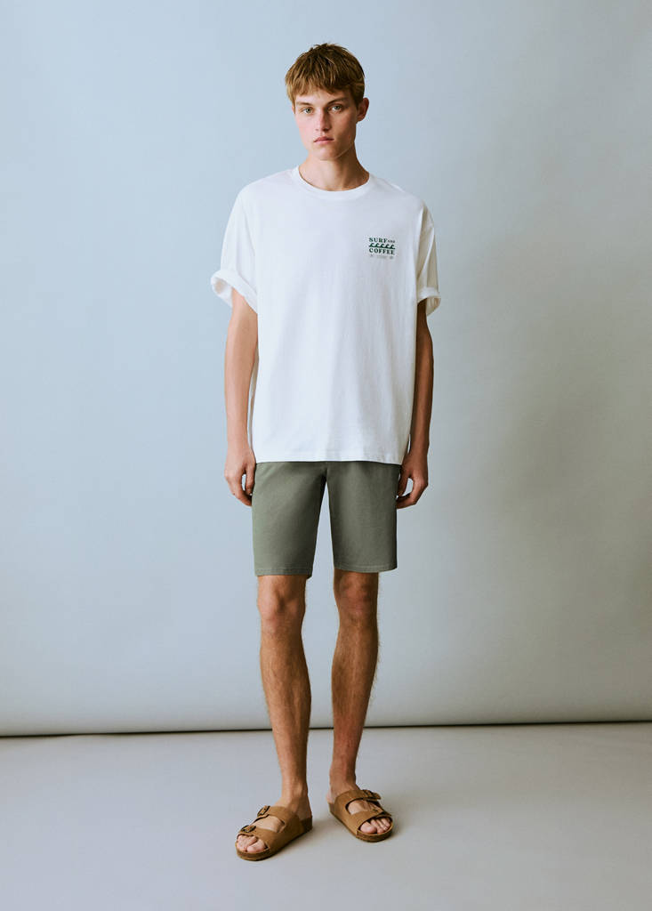Short-sleeved printed t-shirt — Off White
