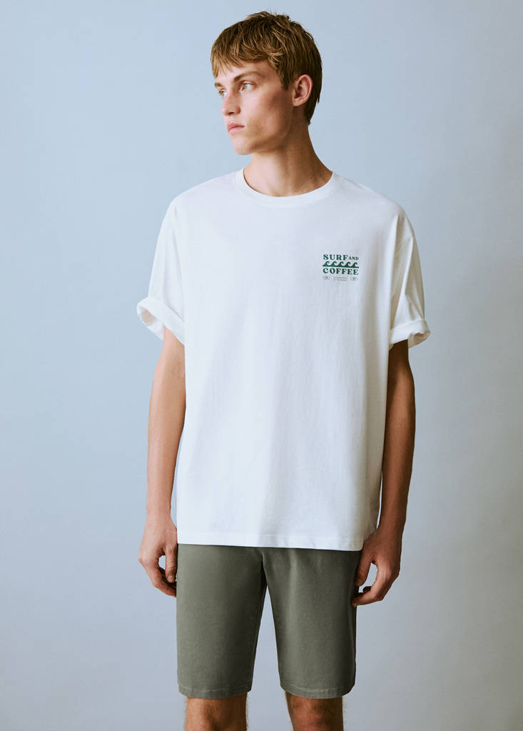 Short-sleeved printed t-shirt — Off White