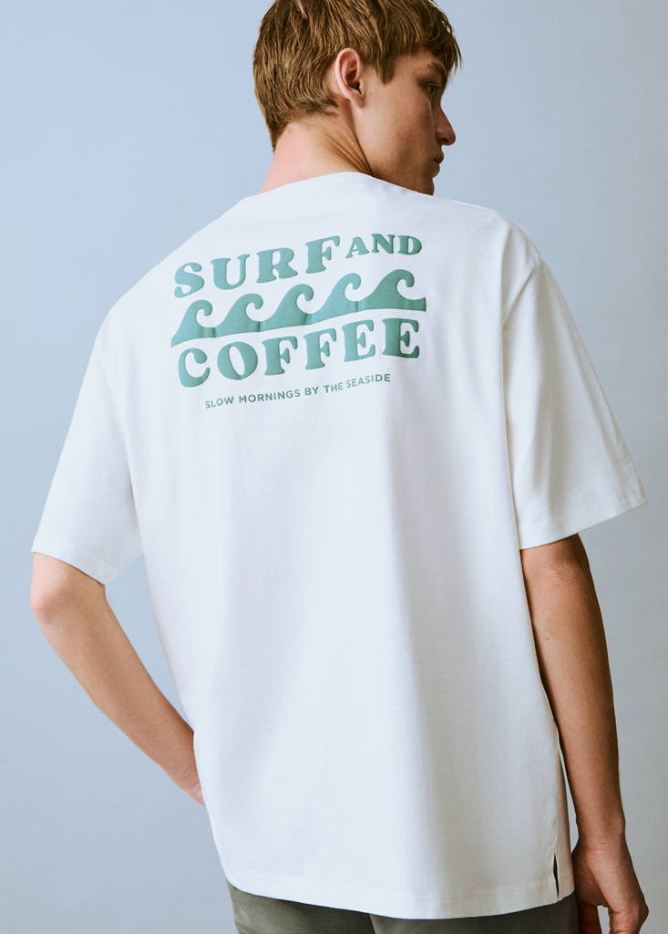 Short-sleeved printed t-shirt — Off White