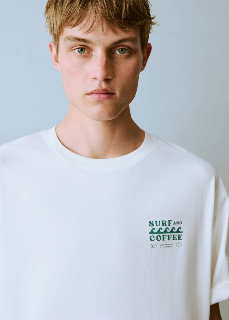 Short-sleeved printed t-shirt — Off White