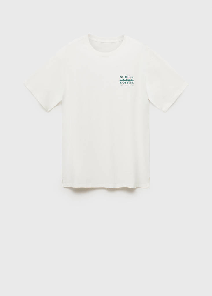 Short-sleeved printed t-shirt — Off White