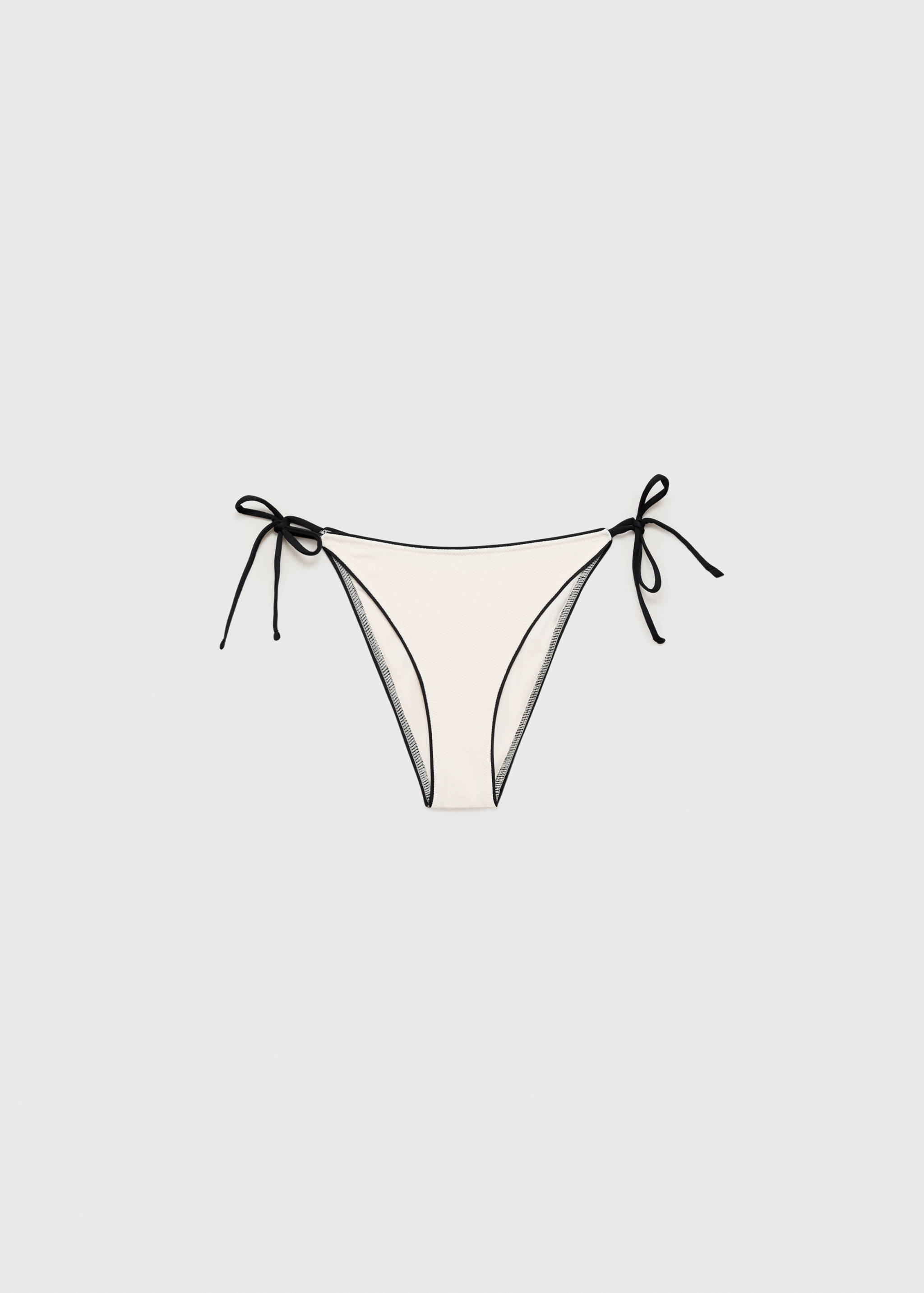Culotte bikini cheeky avec liserés contrastés - Article sans modèle