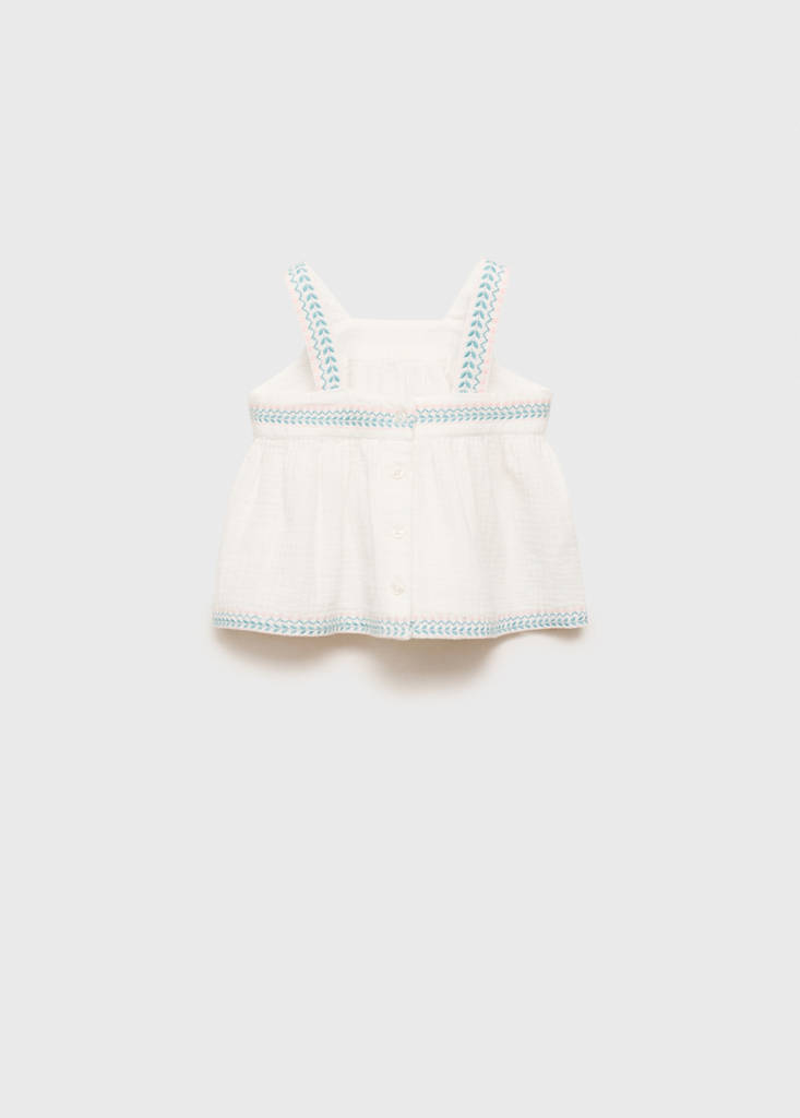 Bambula embroidered blouse - thumbnail 2