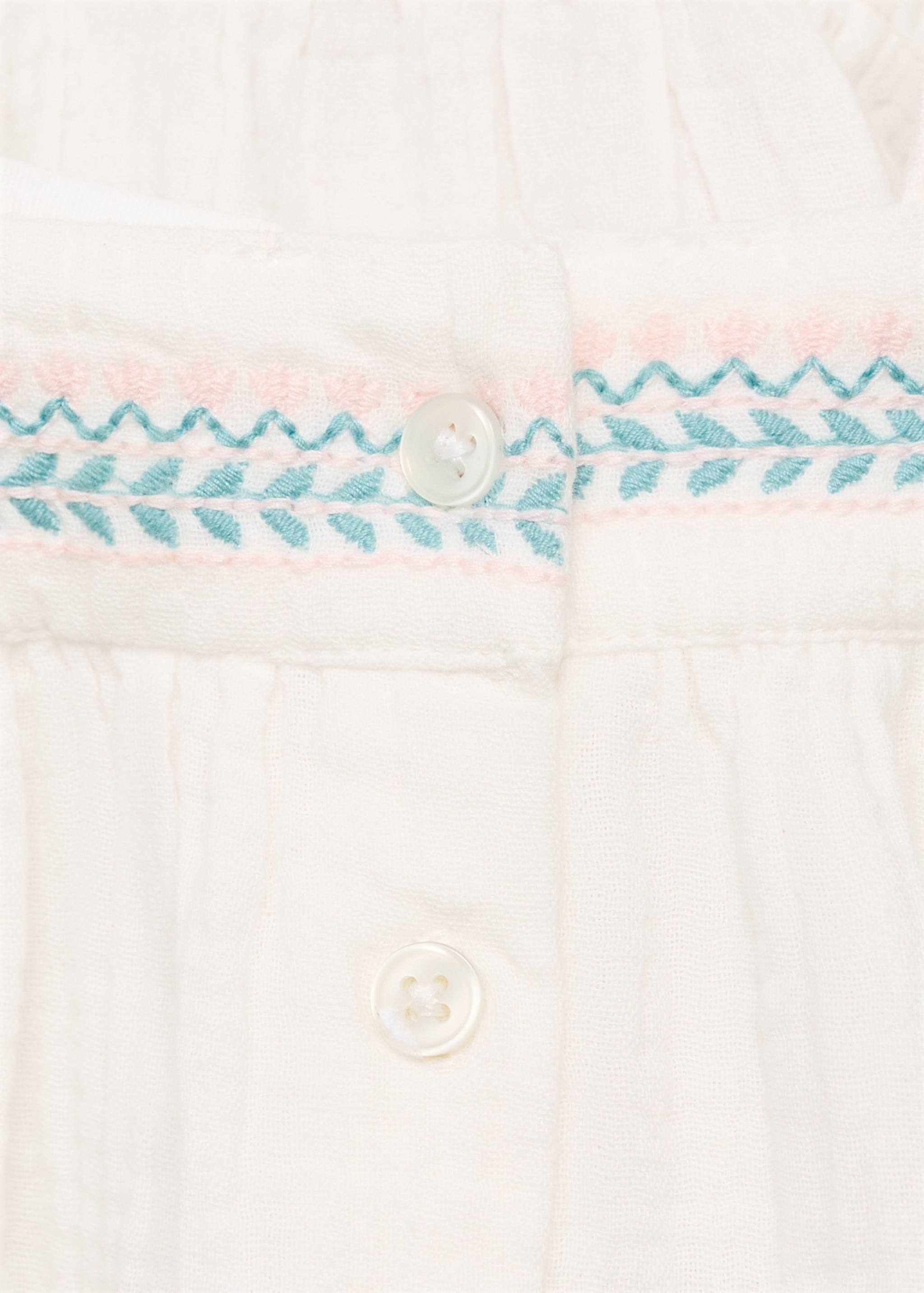 Bambula embroidered blouse - Details of the article 0