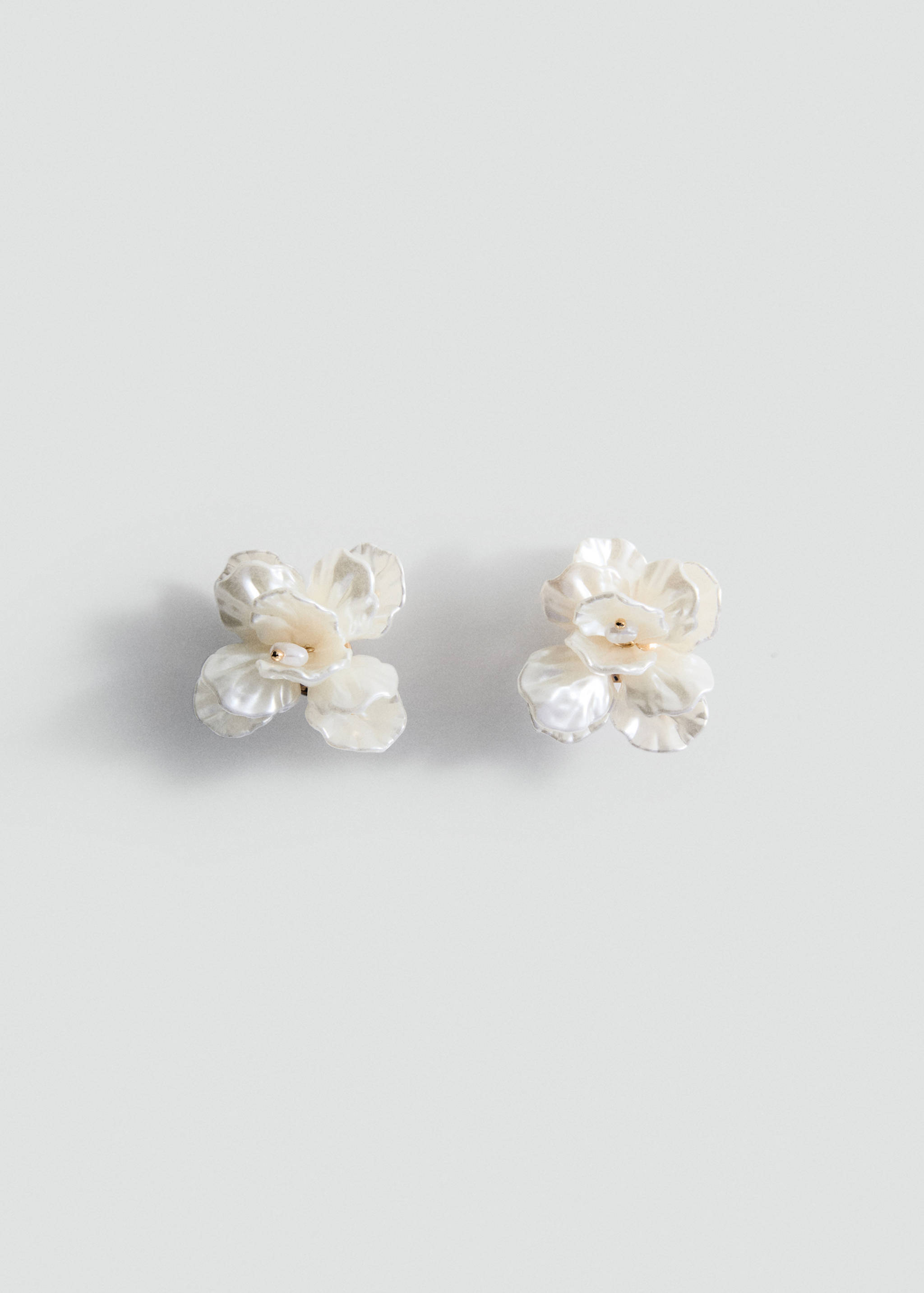 Floral earrings - Article without model