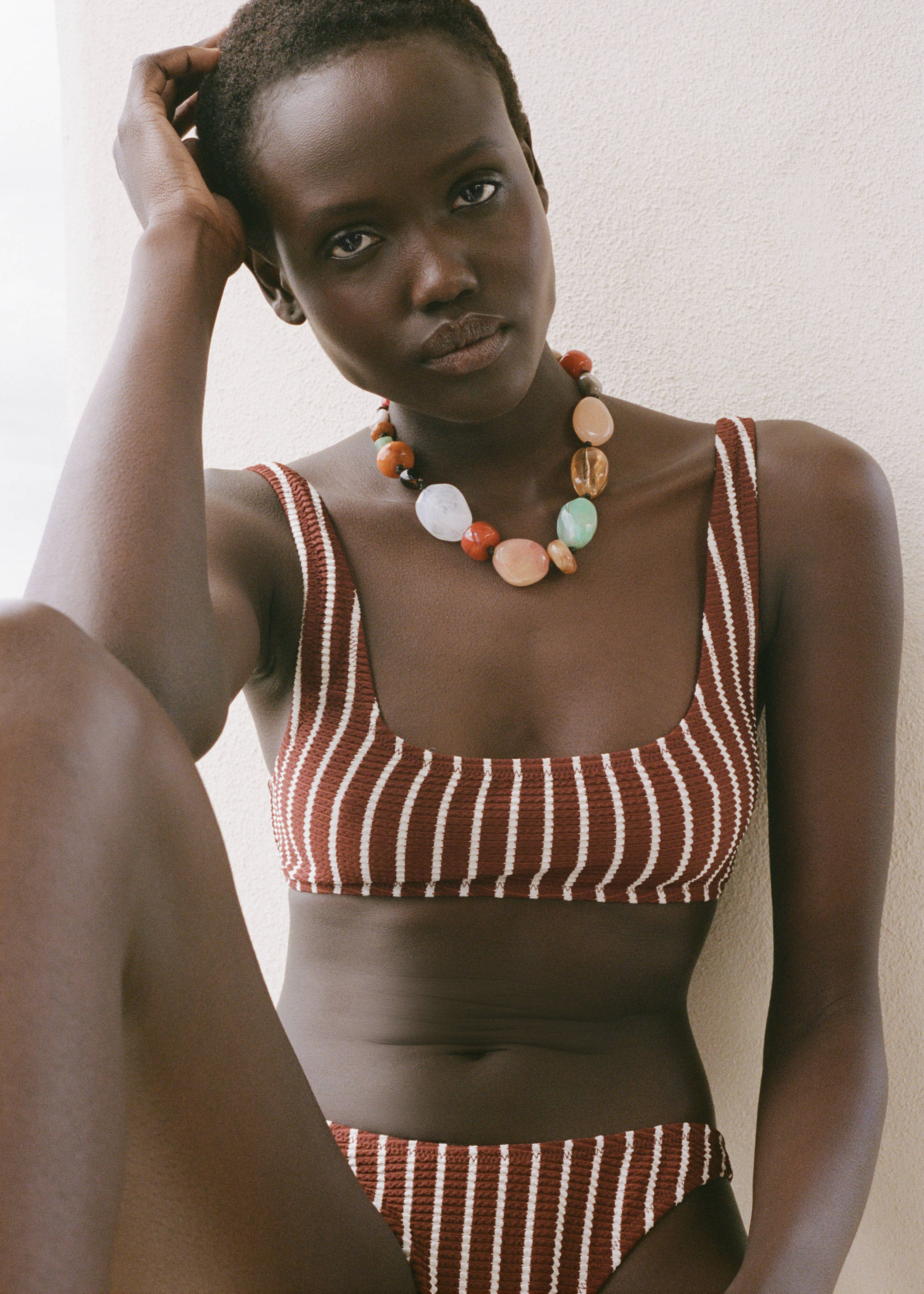 Combined ball necklace - General plane