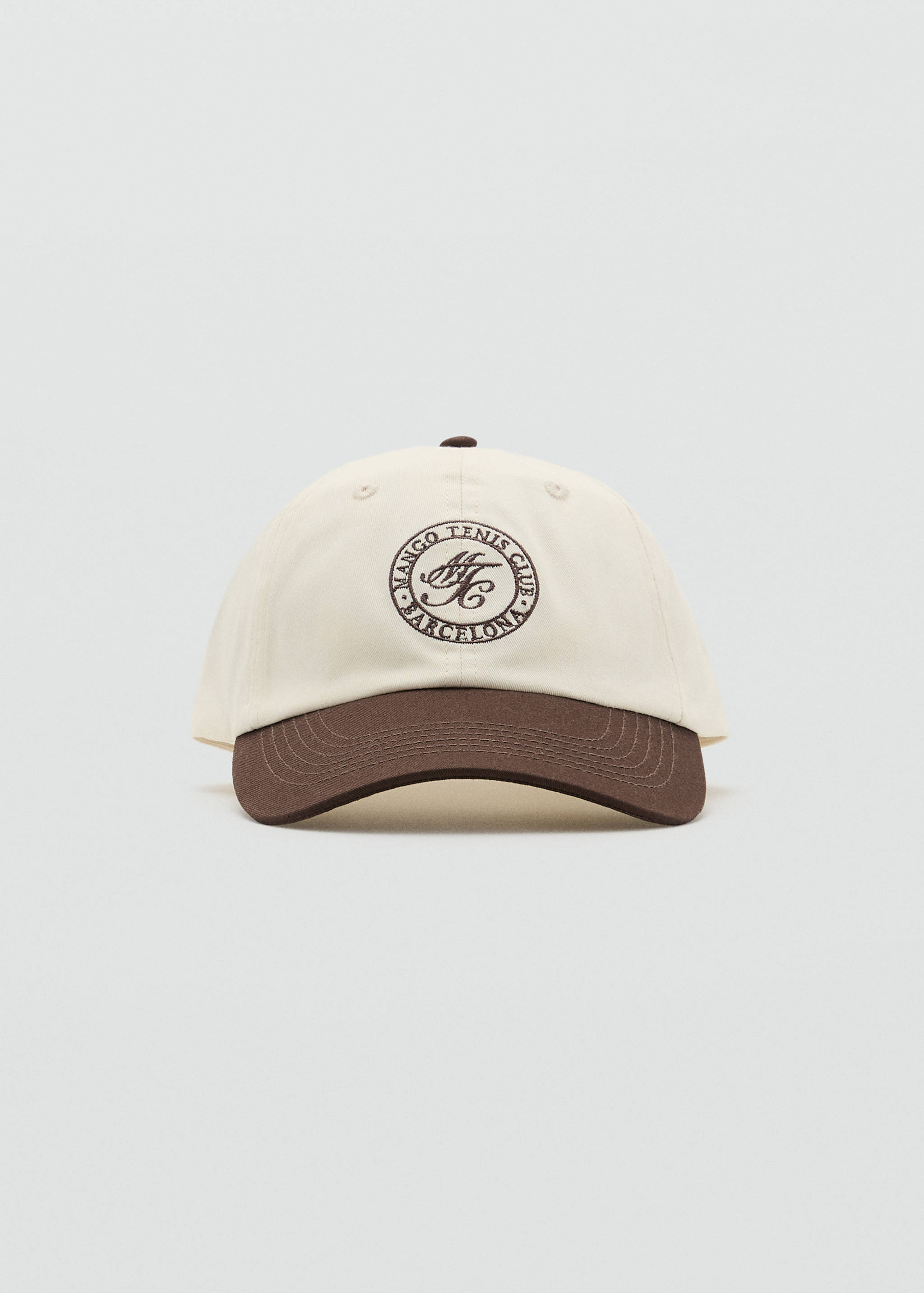 Contrast visor cap - Medium plane