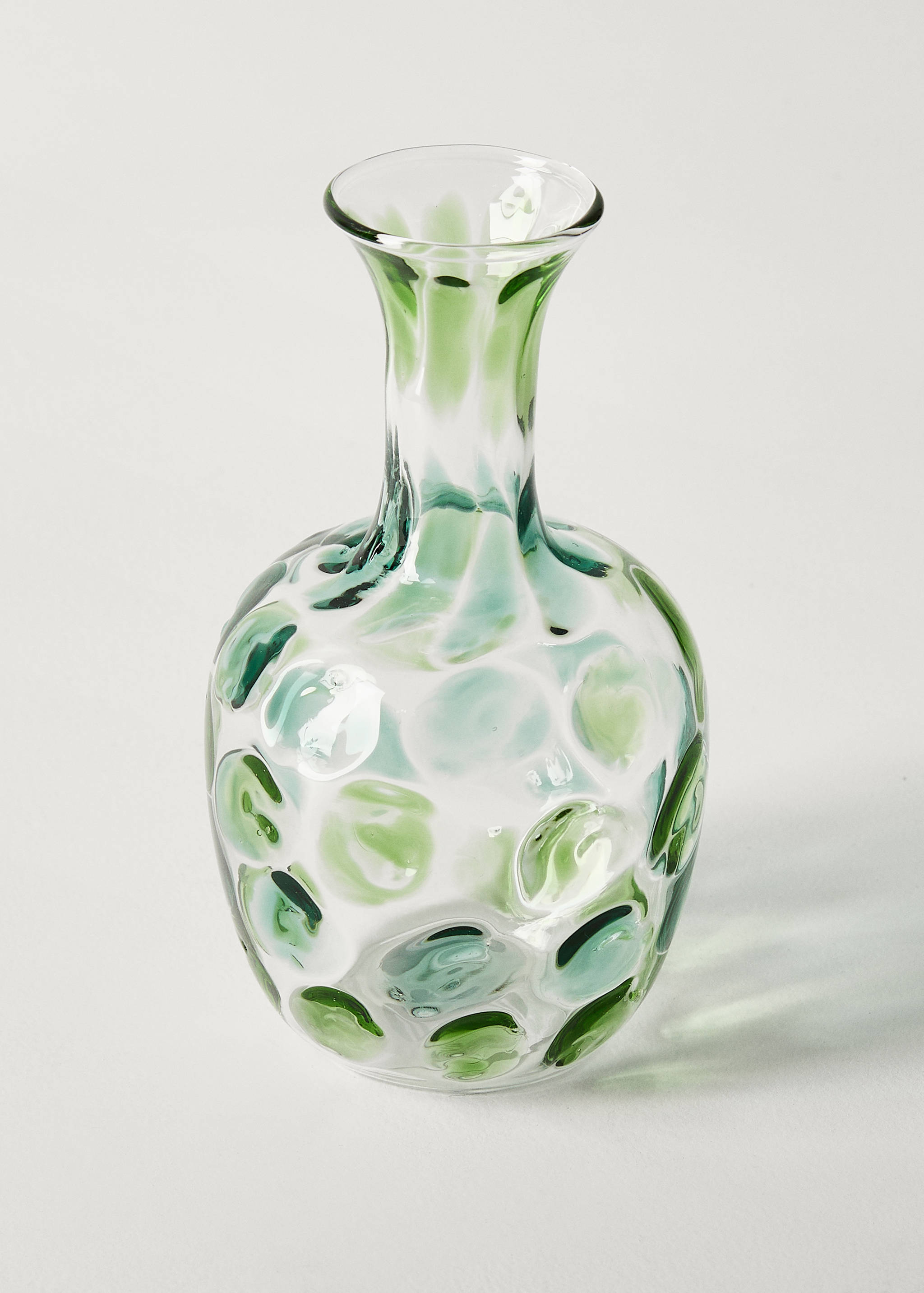 Borosilicate speckled vase - Details of the article 1